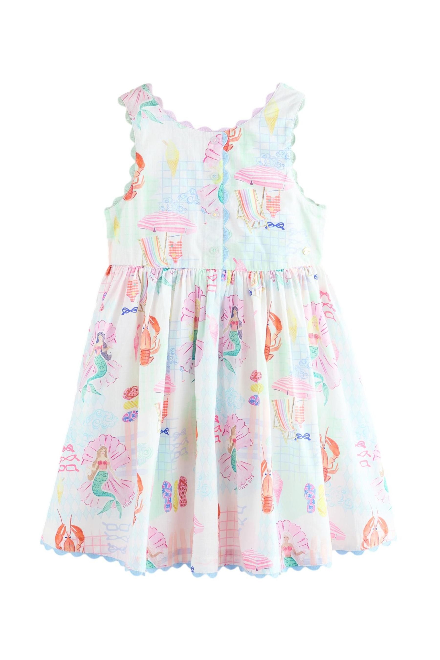 Little Bird by Jools Oliver Sommerkleid Little Bird By Jools Oliver Kleid, Zickzacklitze (1-tlg)