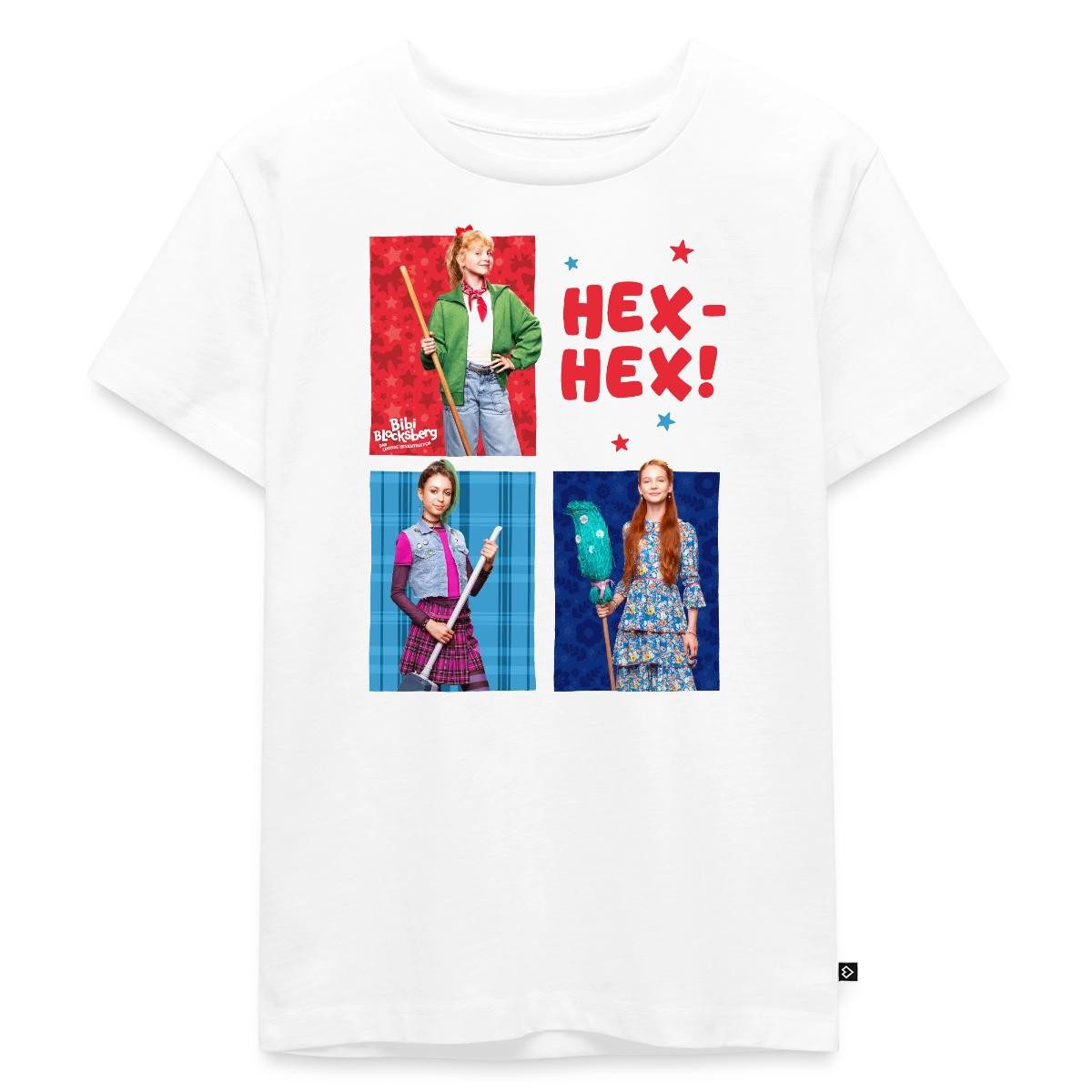 Spreadshirt T-Shirt Bibi Blocksberg Mit Freundinnen Hex-Hex Film Kinder Premium T-Shirt (1-tlg)