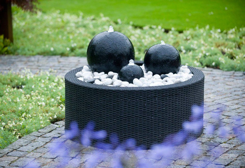 Ubbink Brunnenumrandung DecoWall Wicker 2