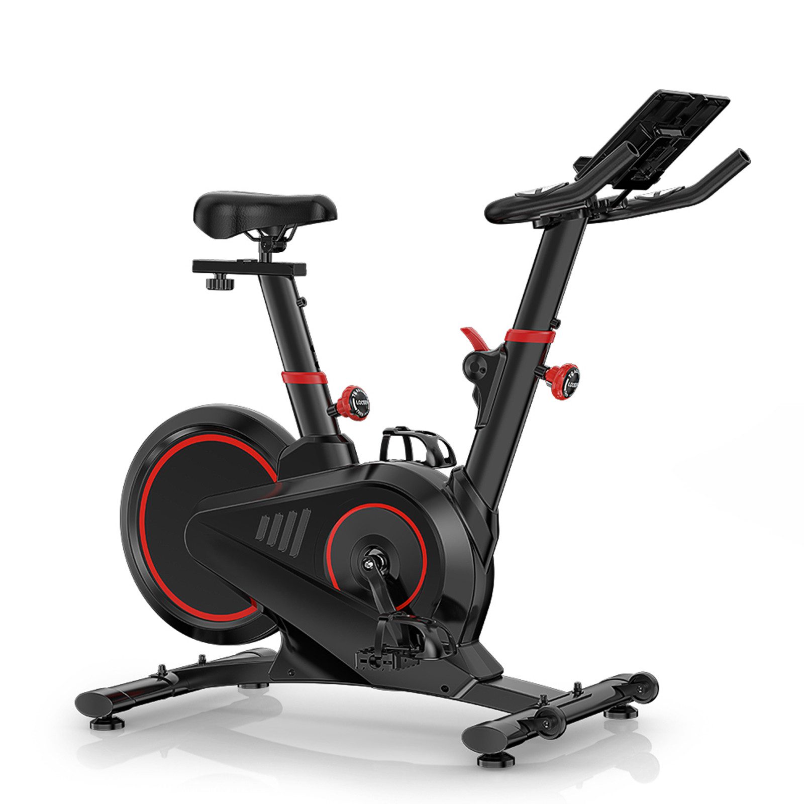 Heimtrainer Hometrainer Fahrrad mit Magnetischem Einstellbar - LCD-Monitor