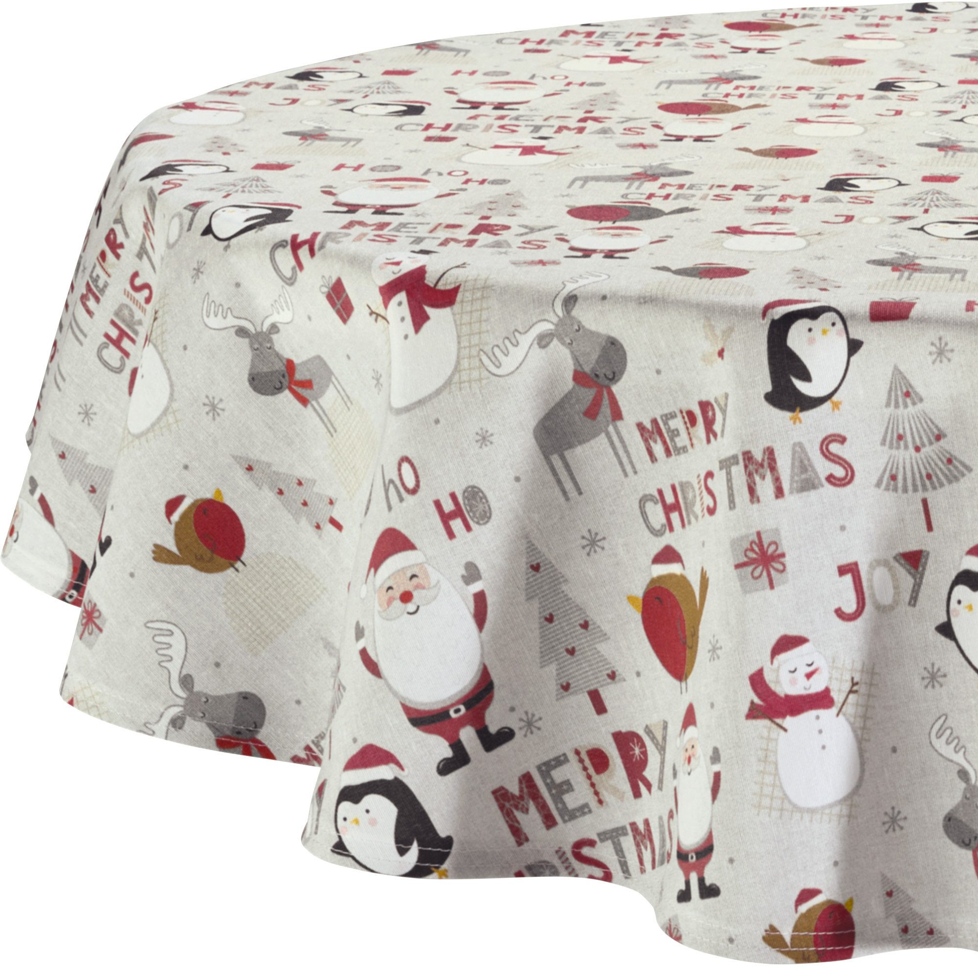 Erwin Müller Tischdecke Tischdecke "Merry Christmas", Motiv