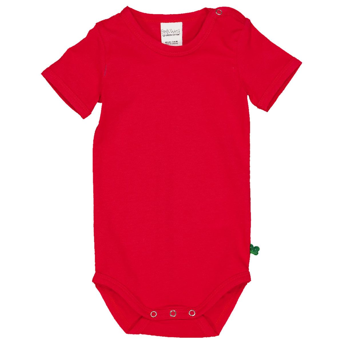 Fred's World by GREEN COTTON Kurzarmbody 1581023901 Mädchen (2-tlg) Babybody mit kurzen Ärmeln, Bodysuit, Babybody, Einteiler, Basic-Body