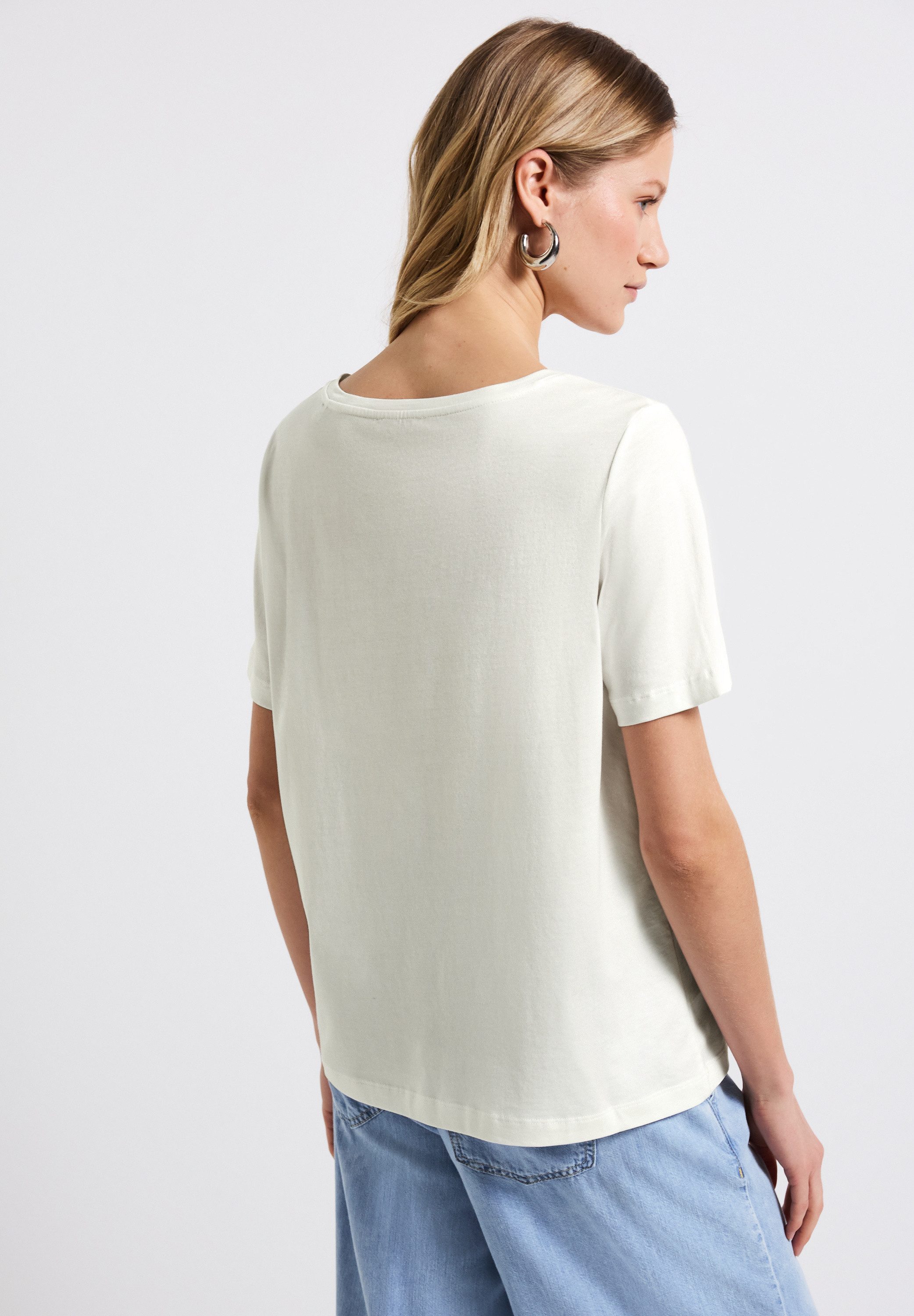 STREET ONE T-Shirt, mit Rundhalsausschnitt günstig online kaufen