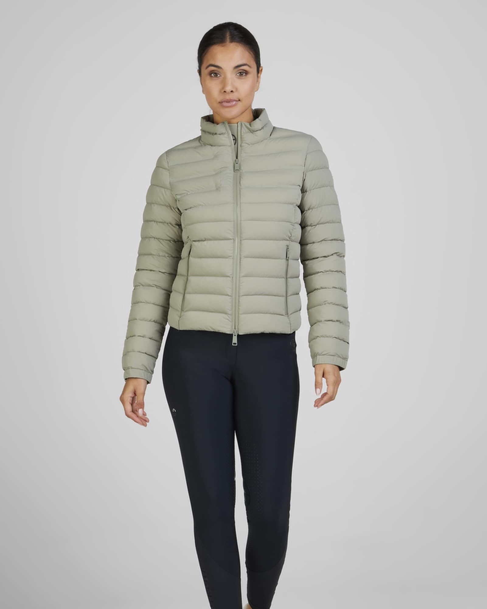 Pikeur Reitjacke Jacke Damen Quilted in light moss