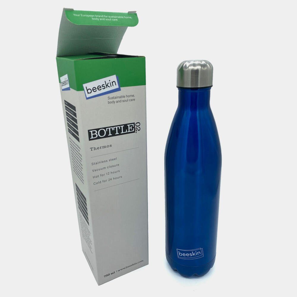 beeskin Isolierflasche beeskin Bottle Blue, 750 ml | Isolierflaschen