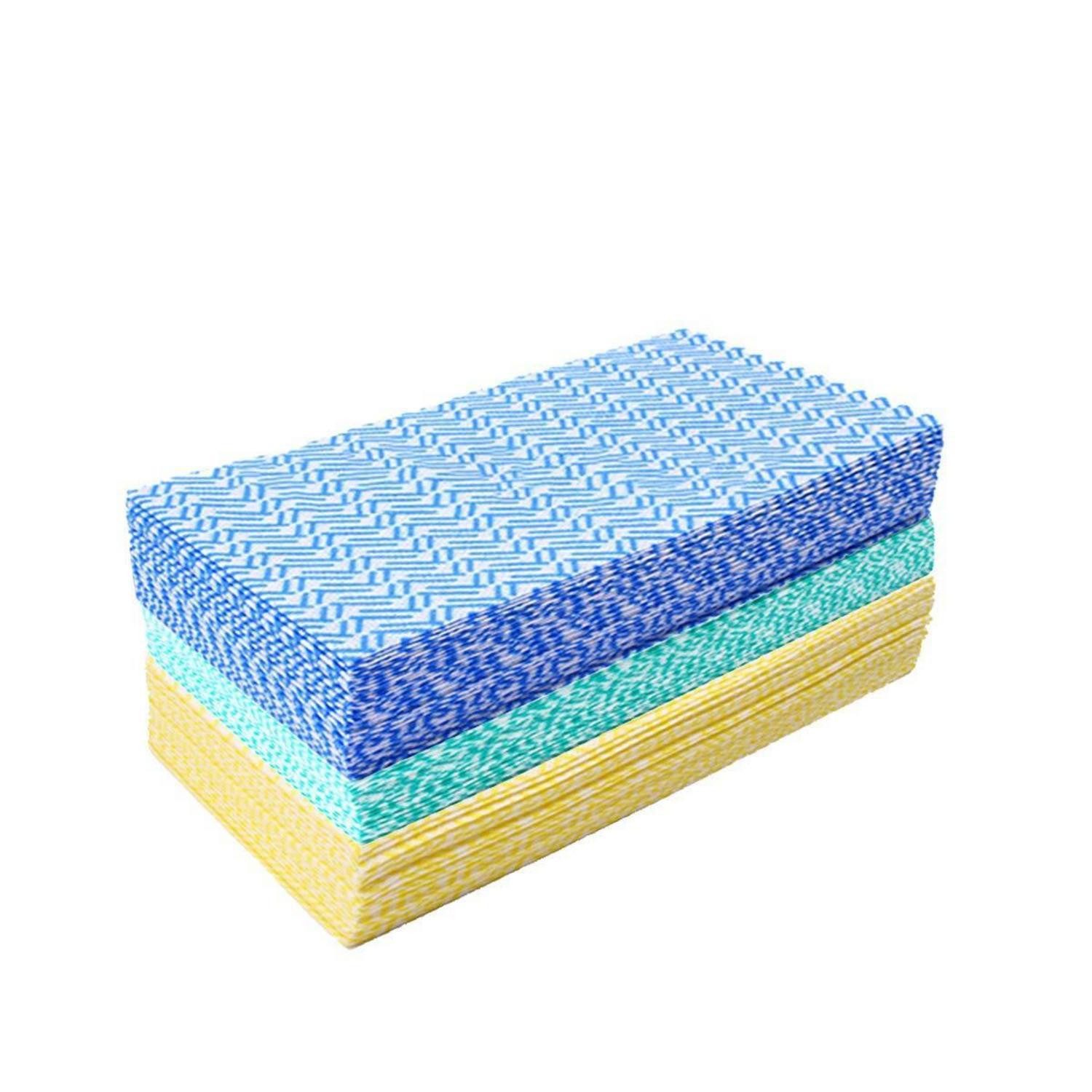 LuxusKollektion Wiederverwendbare Wischtücher 30er Pack Reinigungstücher (Papier, 33x60 cm, 30-tlg)