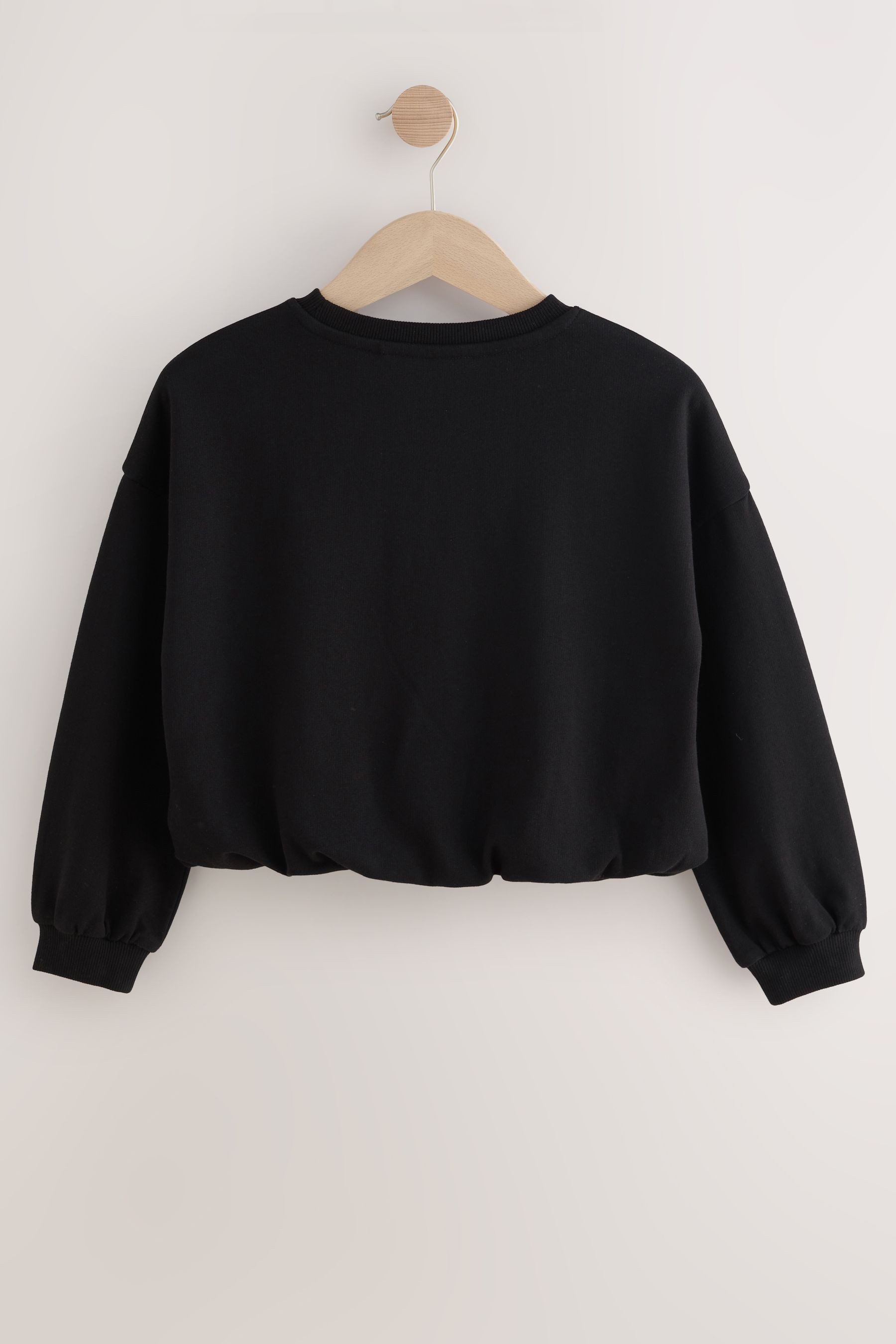 Next Sweater Kastiges Sweatshirt mit Ballonsaum günstig online kaufen