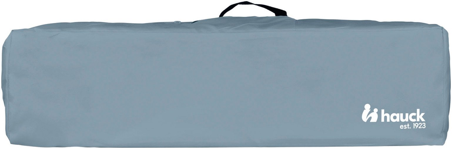 Hauck Baby-Reisebett Dream N Play Plus, Dusty Blue, Vorderausstieg