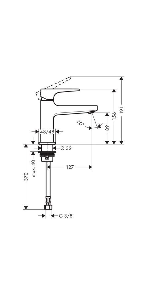 Thumbnail - hansgrohe Waschtischarmatur