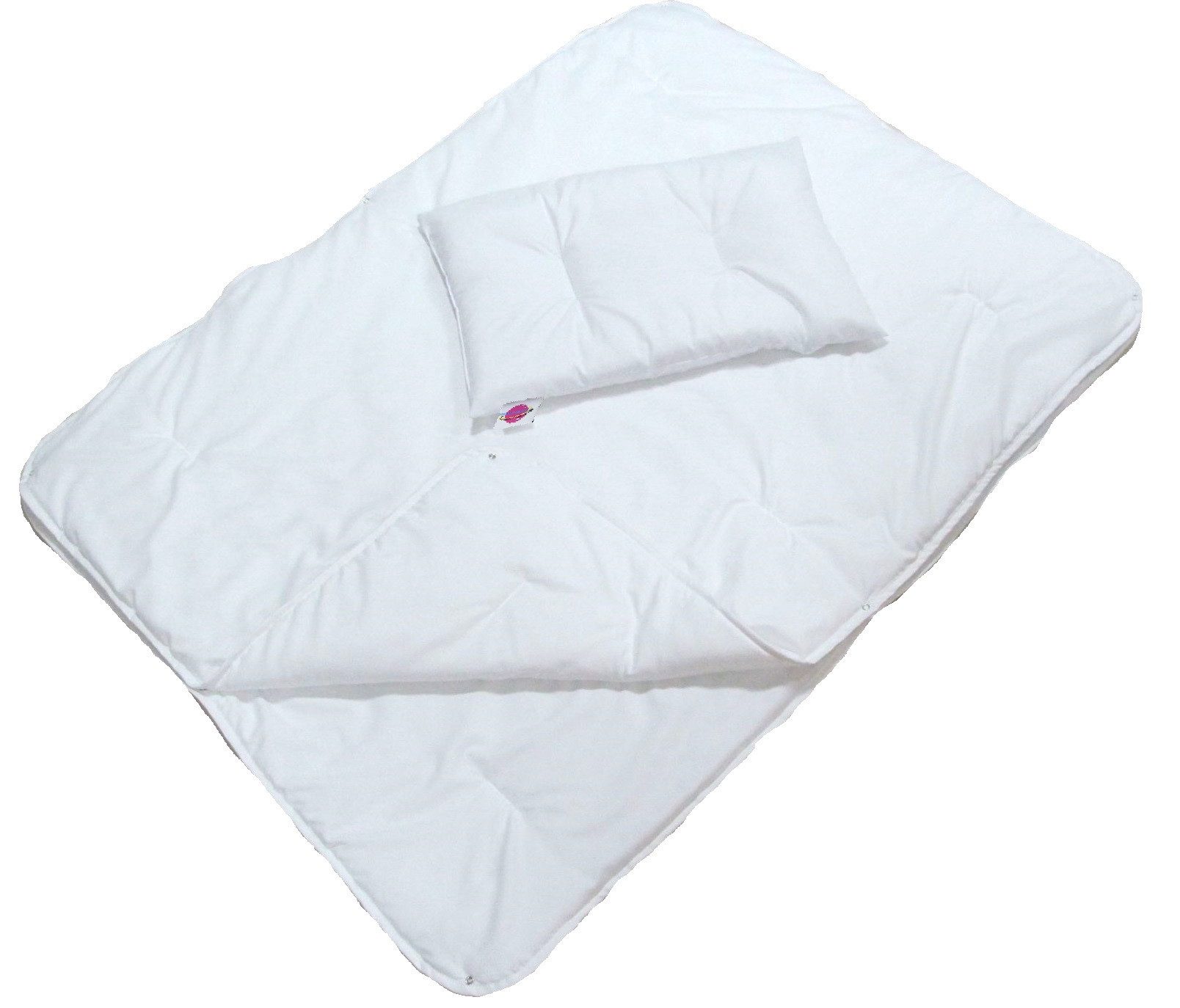 Kindersteppbett + Kopfkissen 4-Jahreszeiten-Steppbett - 3-in-1-Steppbett