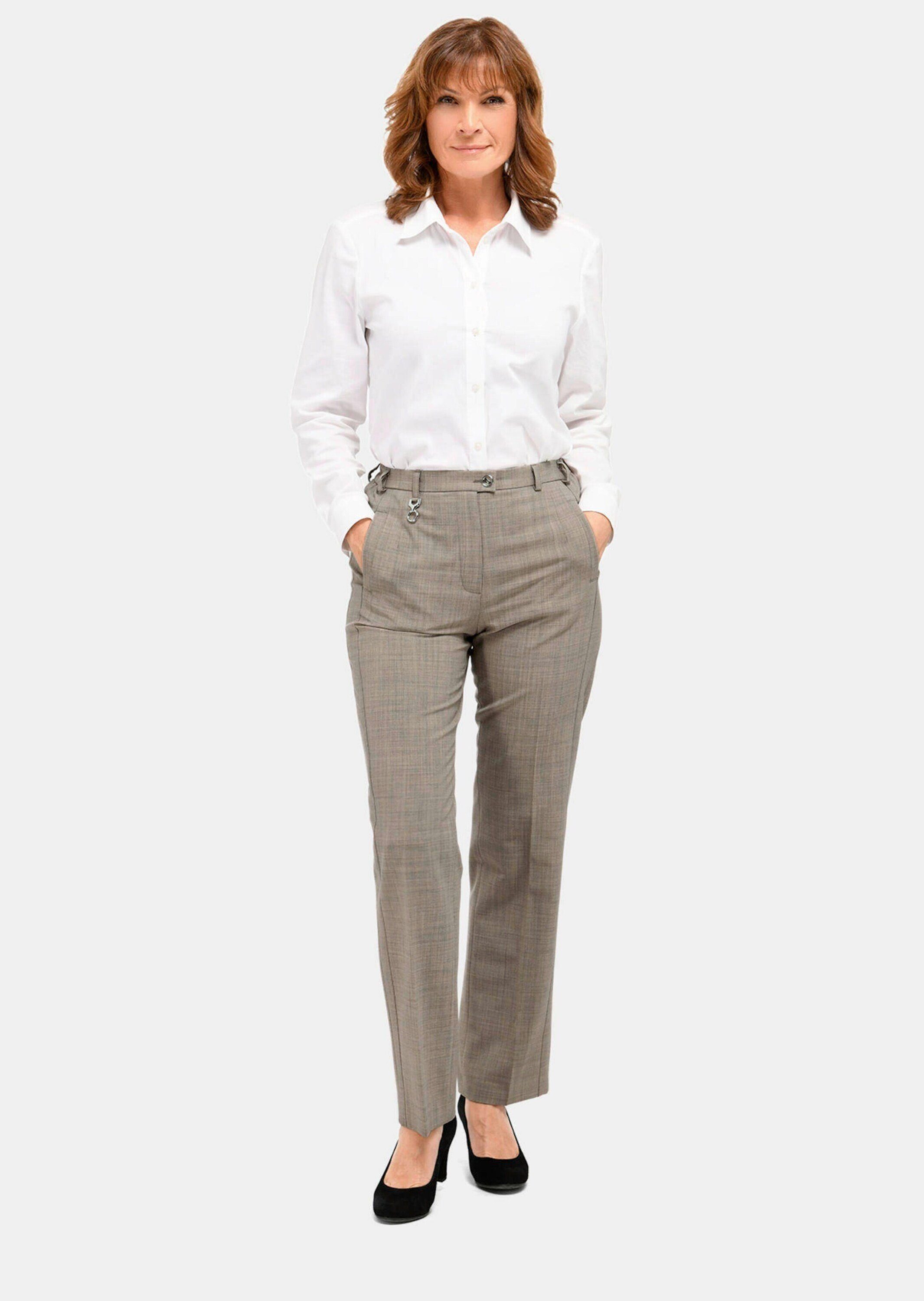 GOLDNER Stoffhose Trevira-Schurwollhose ANNA günstig online kaufen
