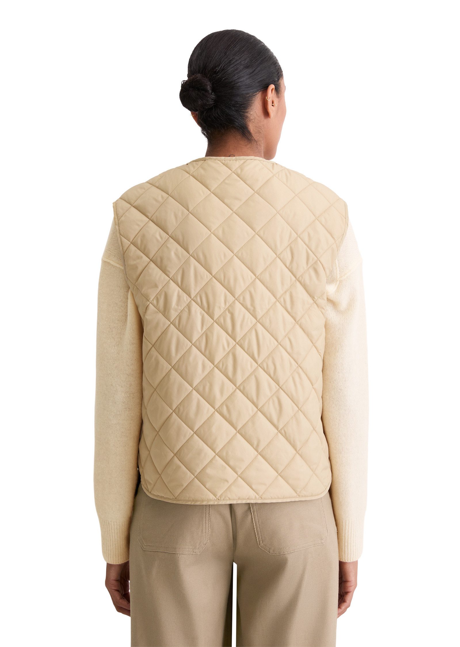 Marc O'Polo Steppweste aus recyceltem Polyester