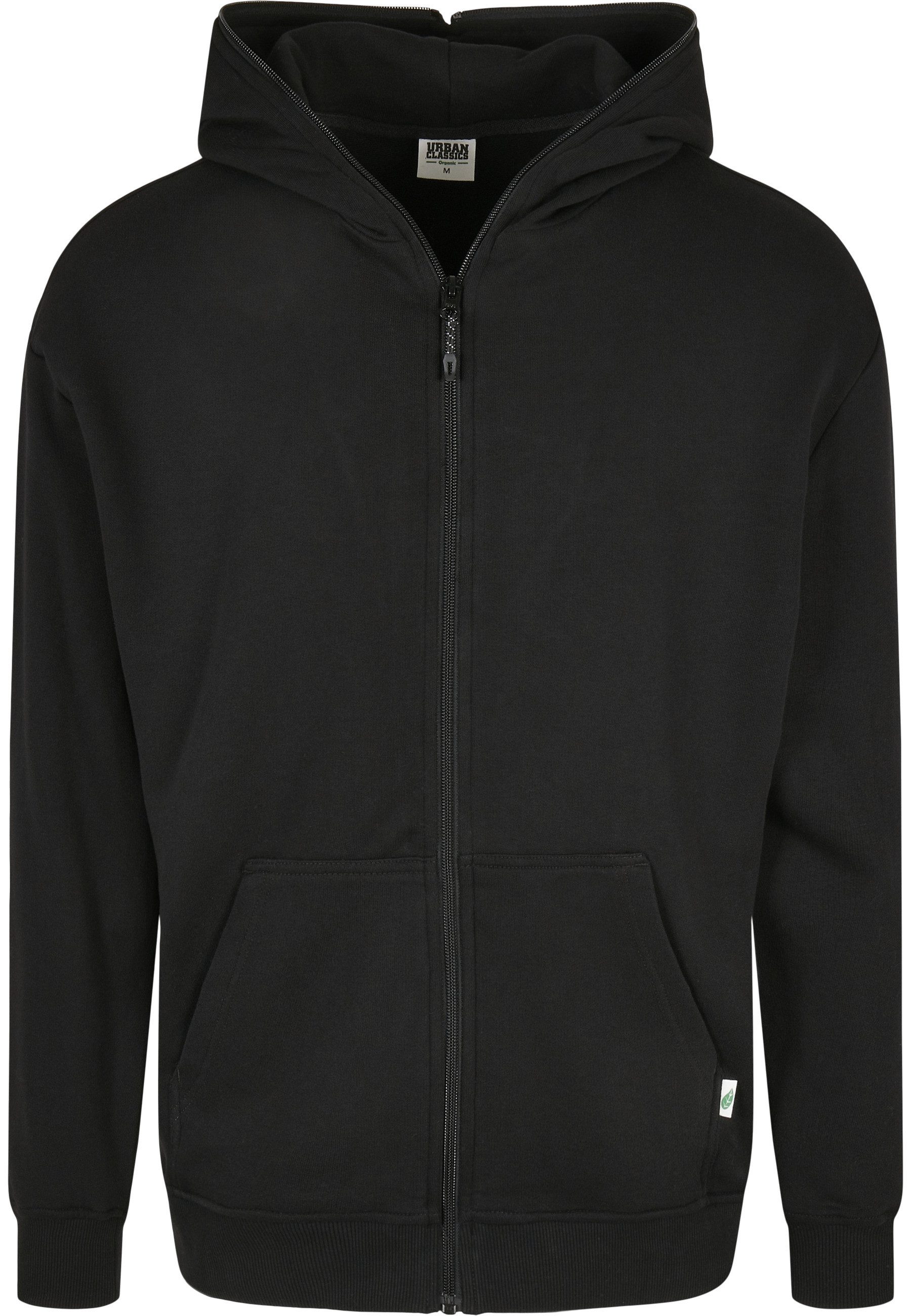 Kapuzenpullover Urban Classics Herren Organic Full Zip Hoodie