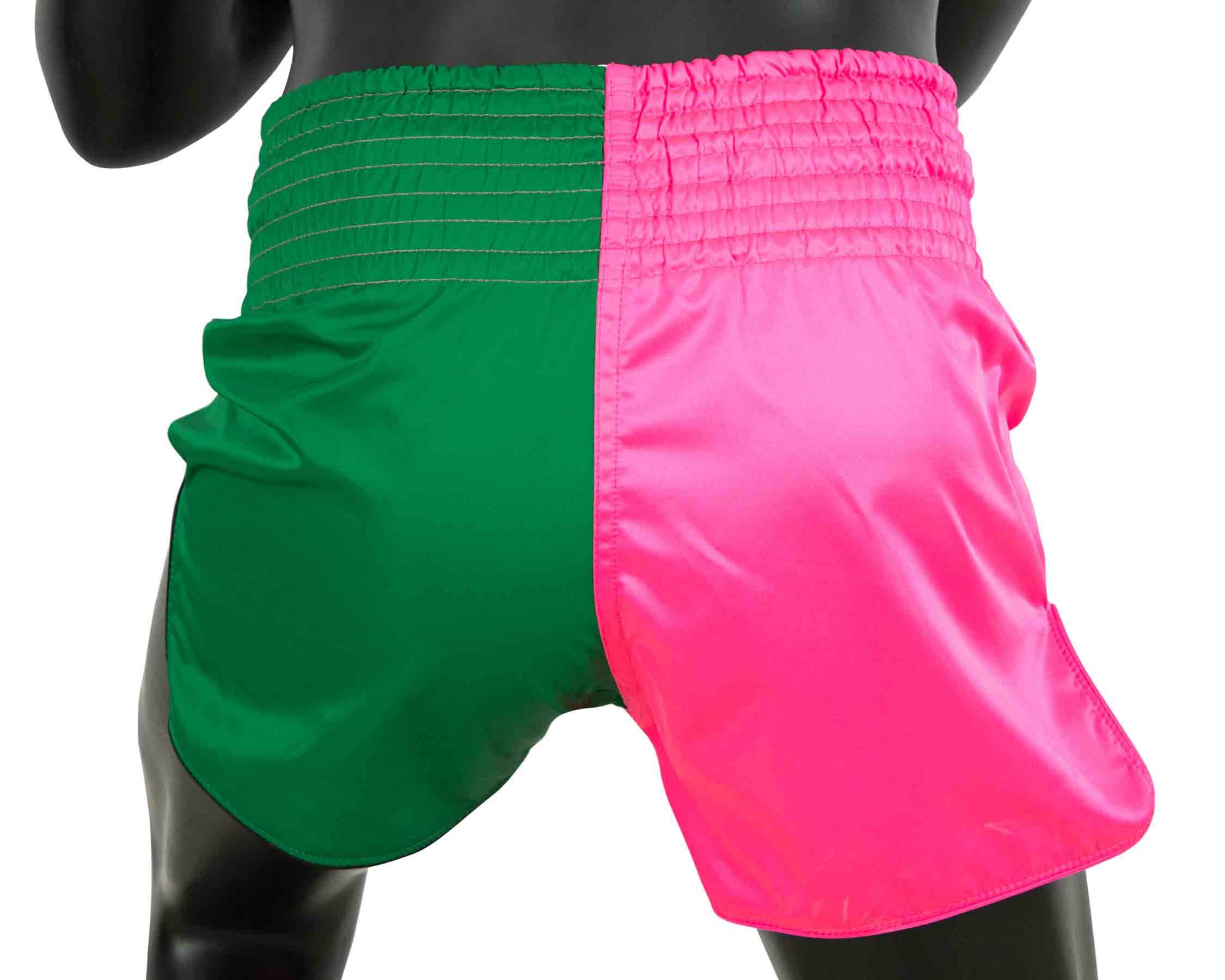 Fairtex Shorts Muay Thai Short Pink/Green Fairtex BS1911 Shorts – Trainiere hart, sieg mit Stil – Bild 4 von 4