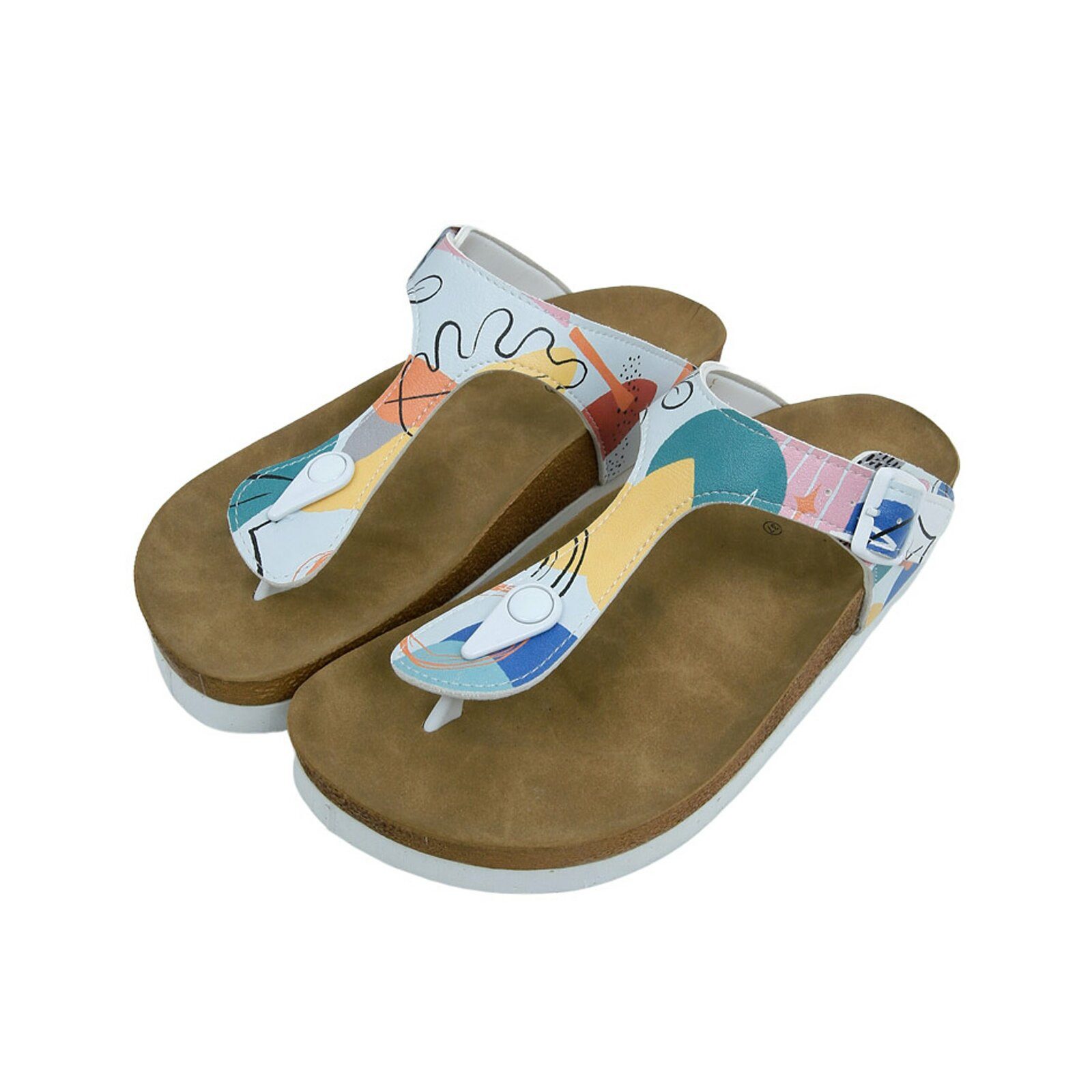 DOGO Lila Zehentrenner No More Drama Damen Sandalen, Lila Zehentrenner Handgefertigt