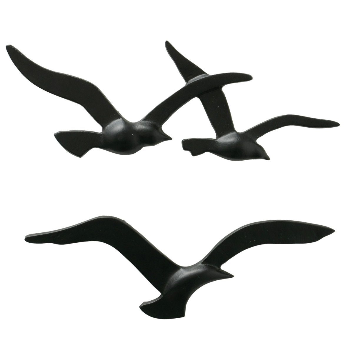 BOLTZE Wanddekoobjekt Birdy schwarz, aus Metall, günstig online kaufen