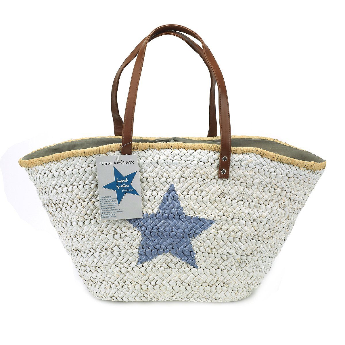 Antonio Korbtasche Korbtasche mit Stern