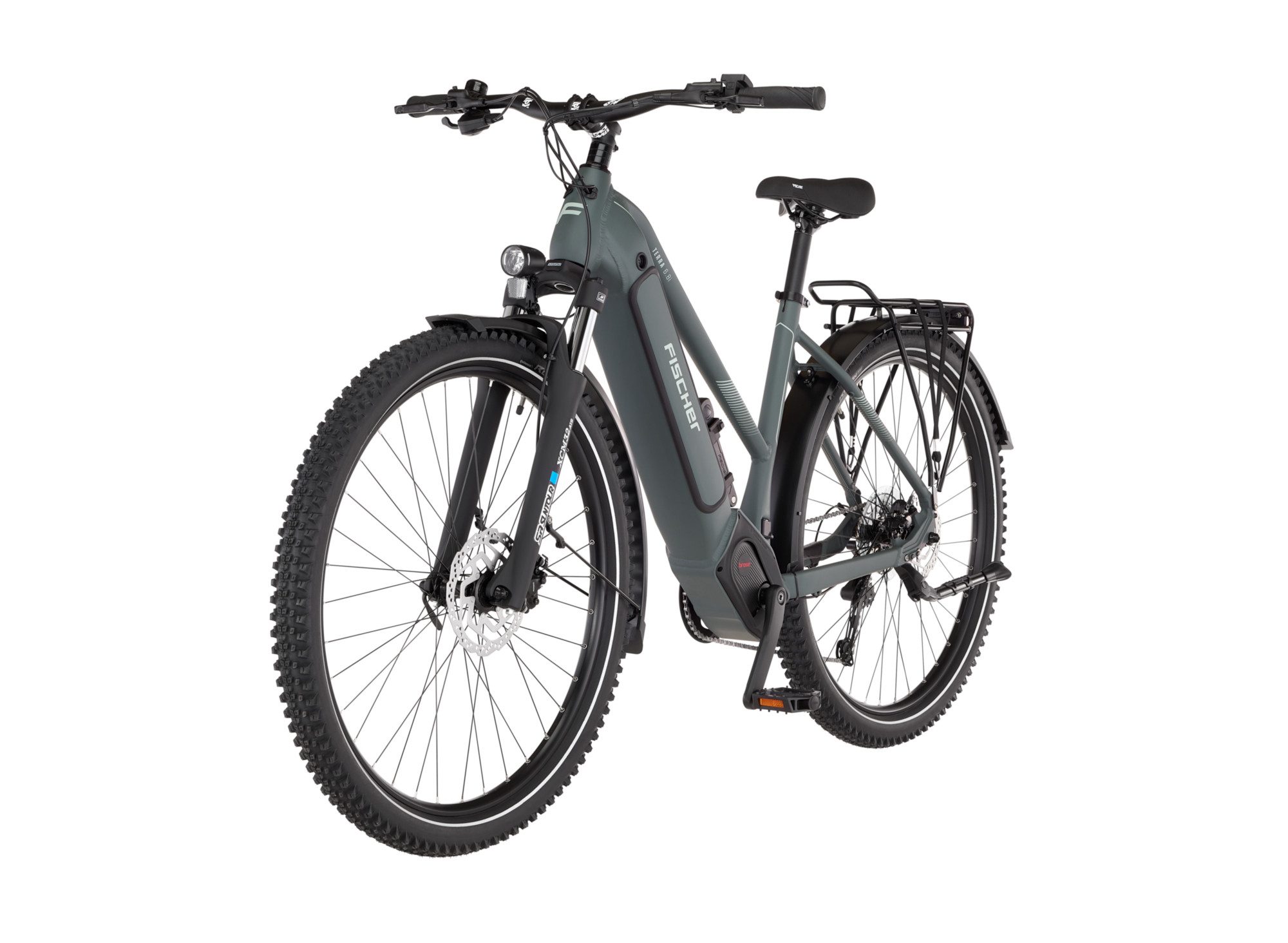 FISCHER Fahrrad E-Bike Trekkingrad TERRA 6.8I 711 ULTIMATE, 9 Gang Shimano Cues RD-U3020 Schaltwerk, Mittelmotor, 711 Wh