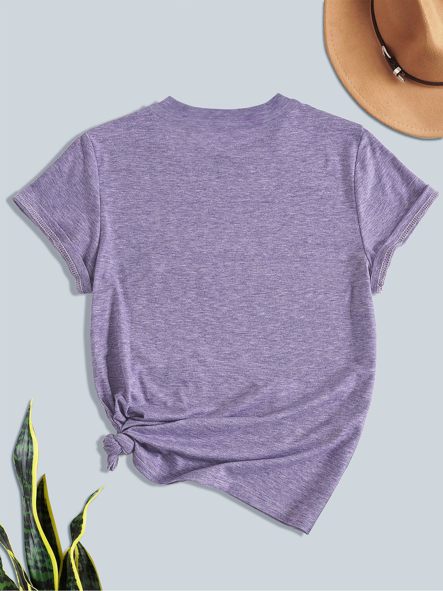 PYLIKE Kurzarmbluse Bequemes Shirt Damen Kurzarm Basic-Shirt mit Weihnachts günstig online kaufen