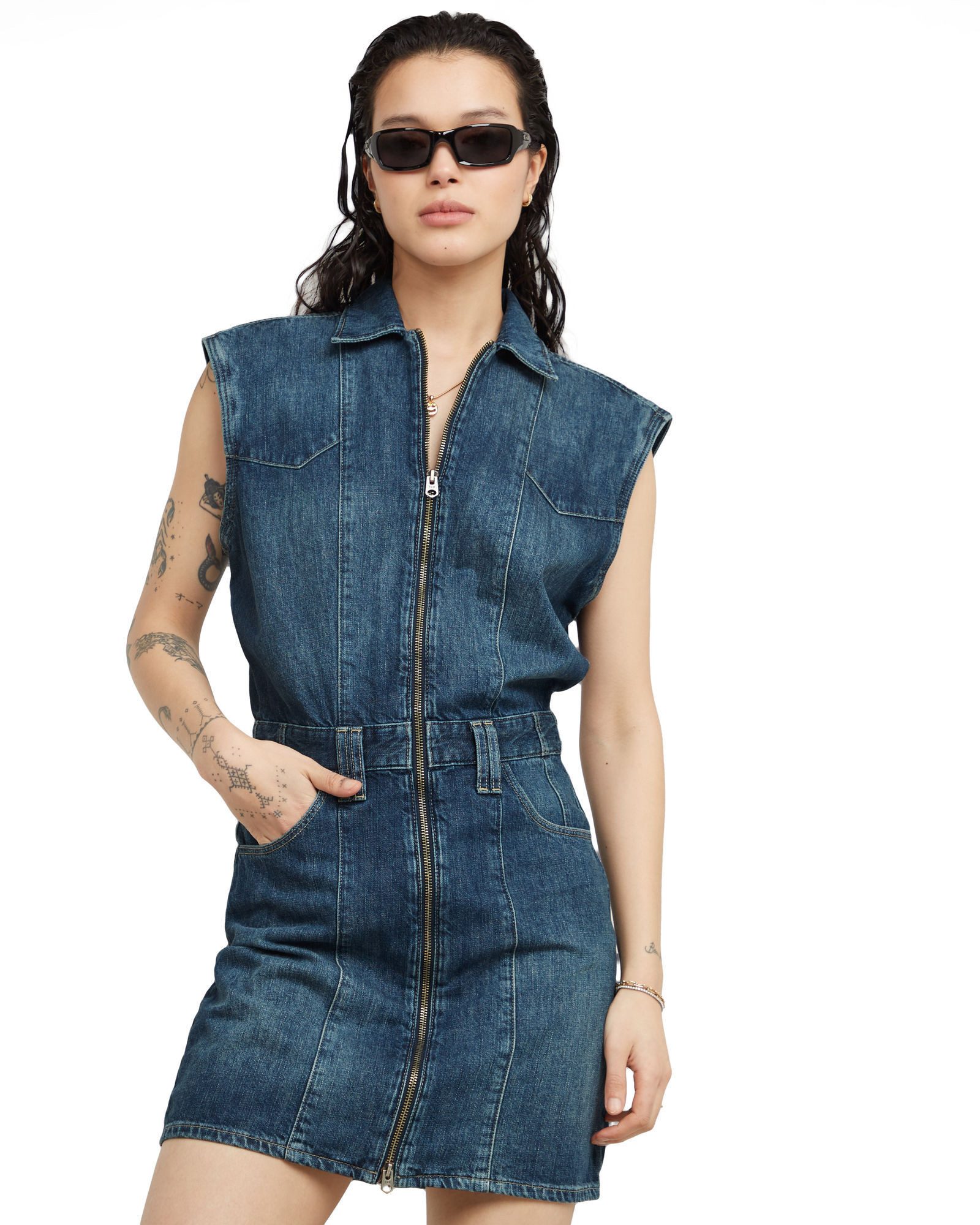 G-STAR Bodykleid Biker Kleid