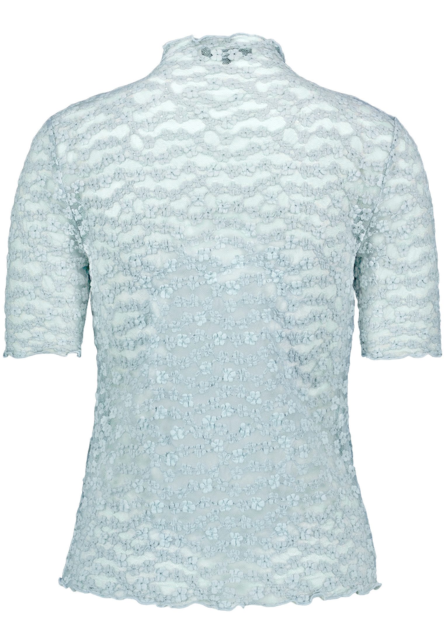 Zero Kurzarmshirt Damen kurzarm (1-tlg) Spitze