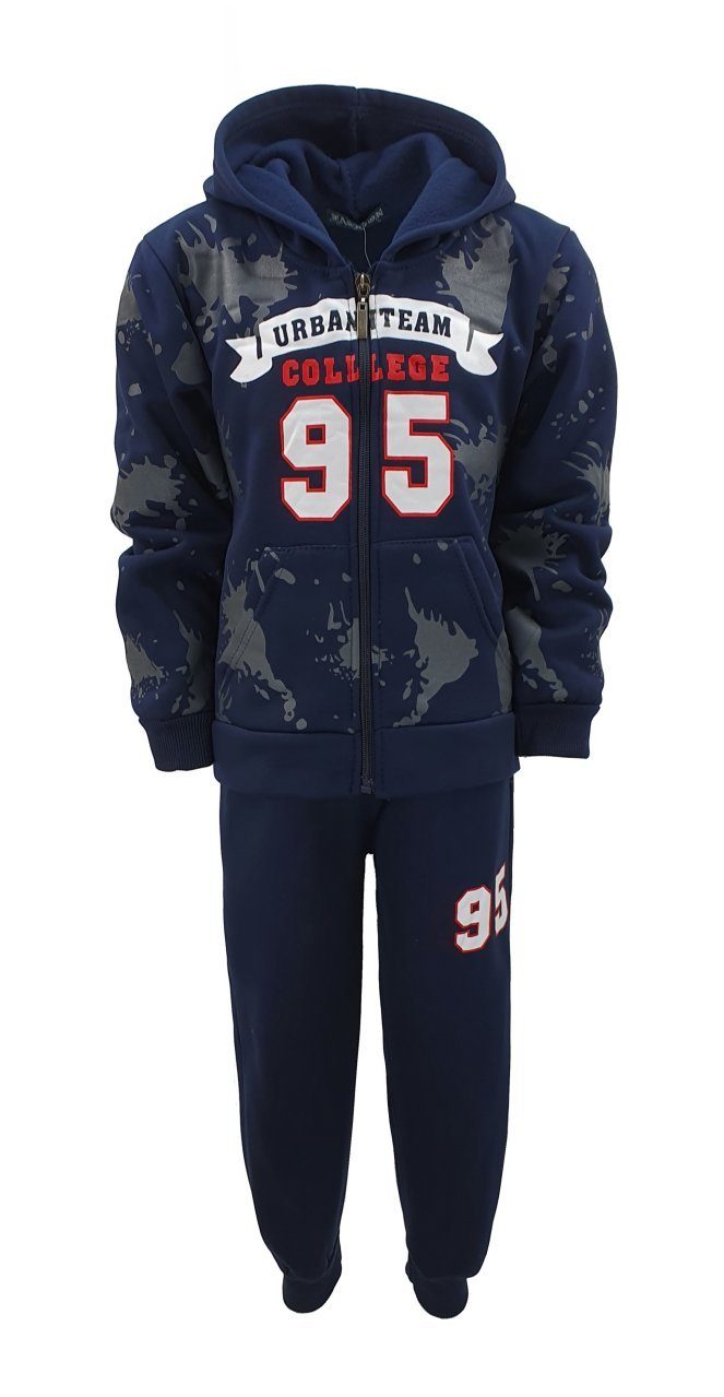 Freizeitanzug Jungen Trainingsanzug mit sportlichem Design JF41