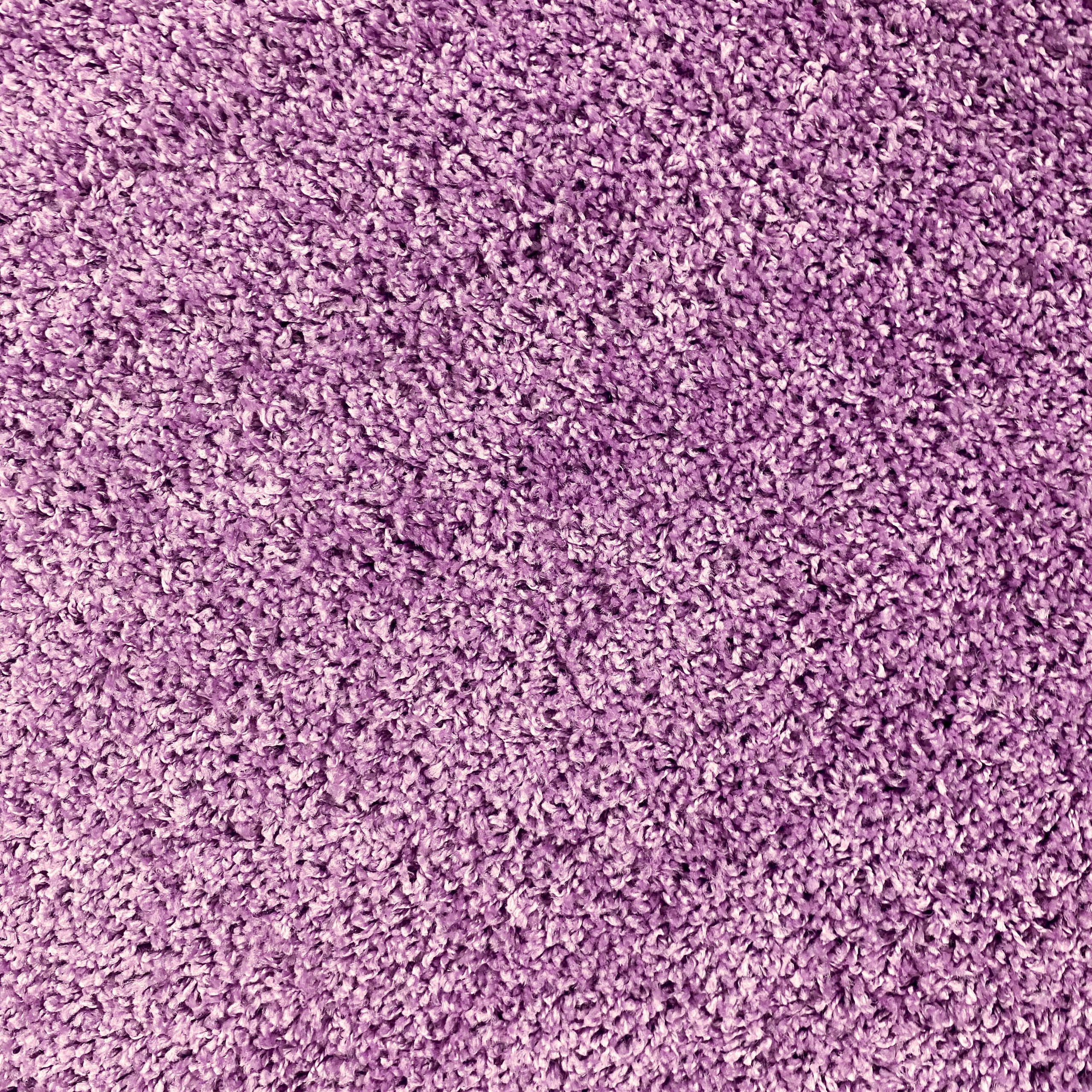 Carpetia Teppich Shaggy Teppich in Flieder – moderner Hochflor für stilvolle Wohnräume, rechteckig