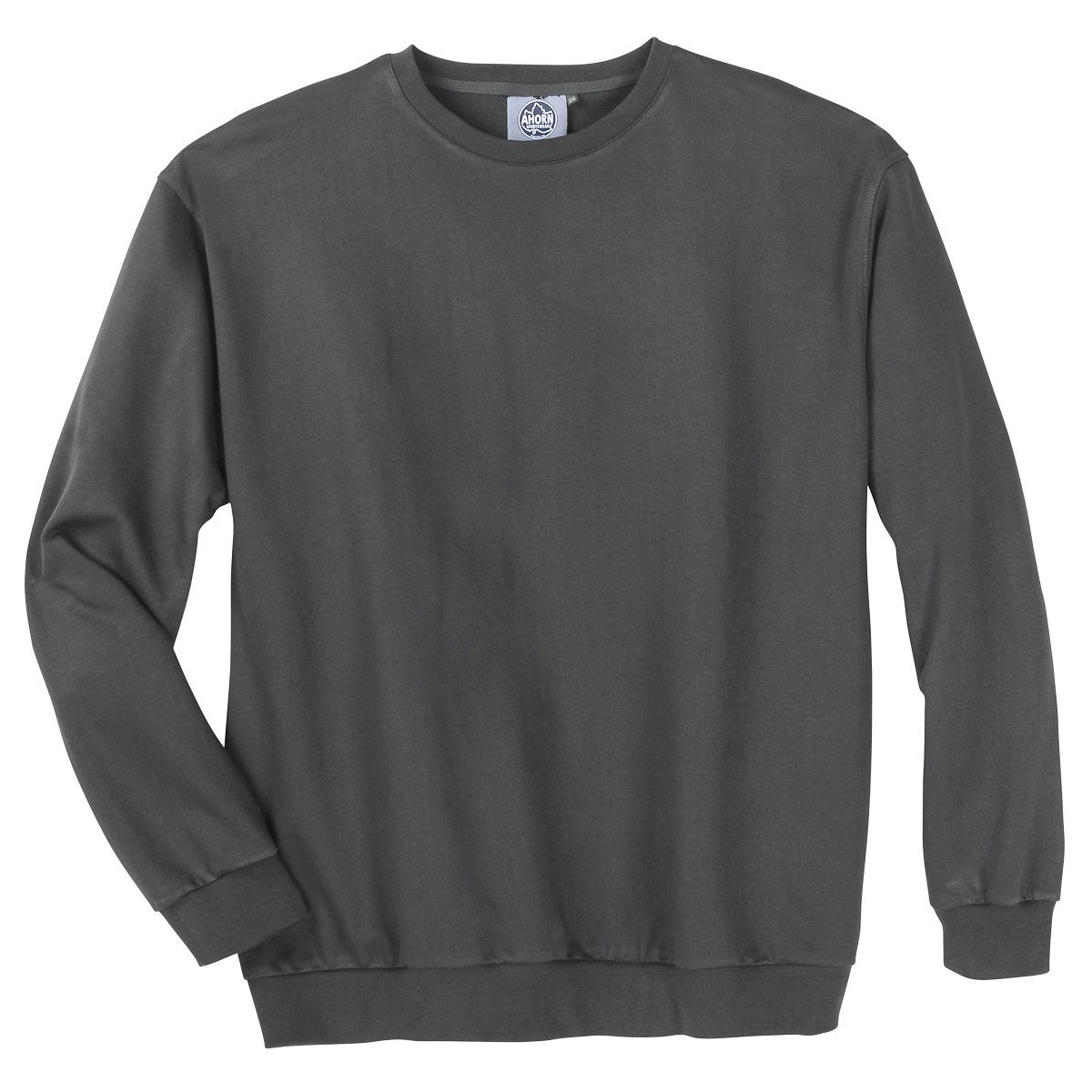 AHORN SPORTSWEAR Sweater Basic Sweatshirt dunkelgrau Ahorn Sportswear XXL
