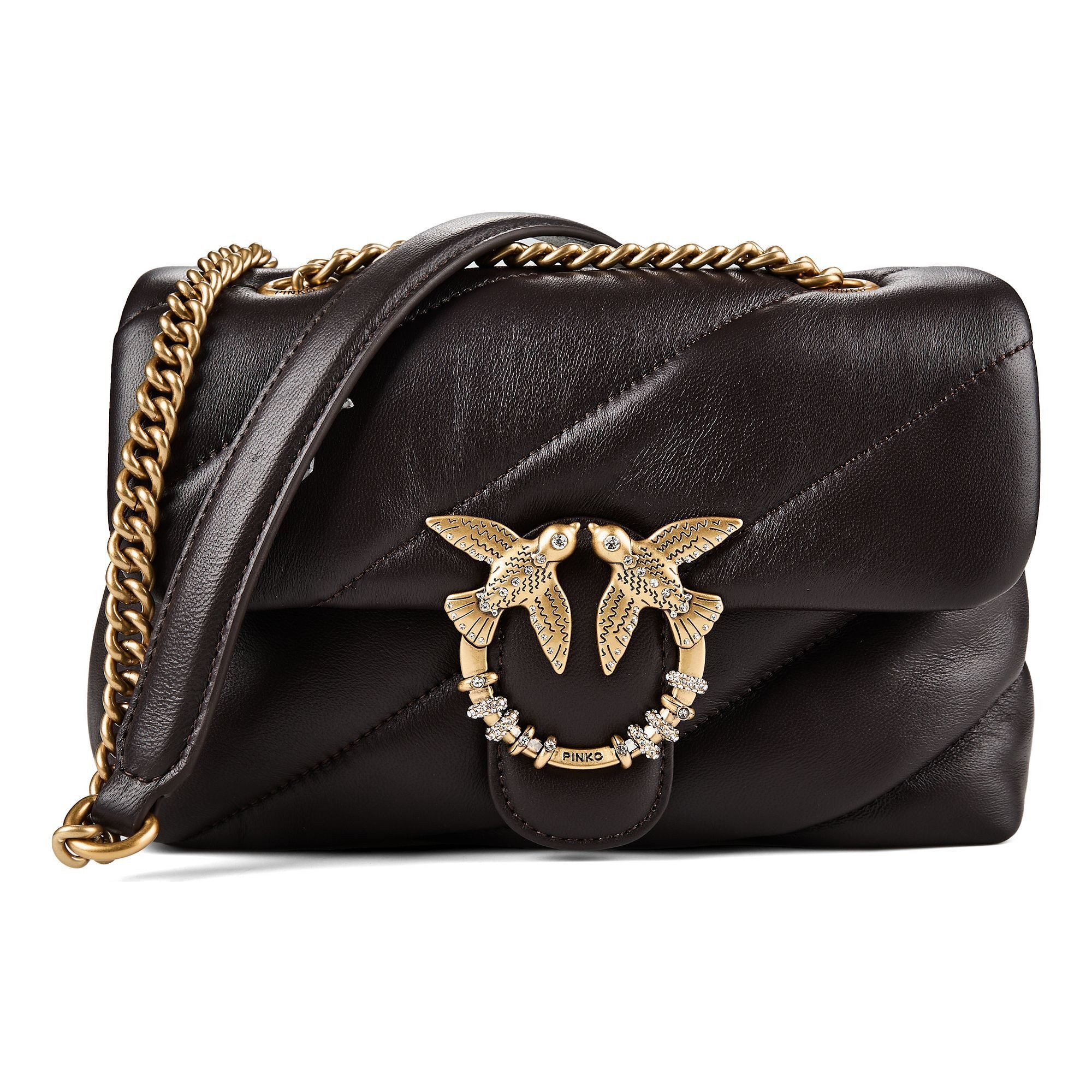 PINKO Schultertasche Love Mini, Polyurethan