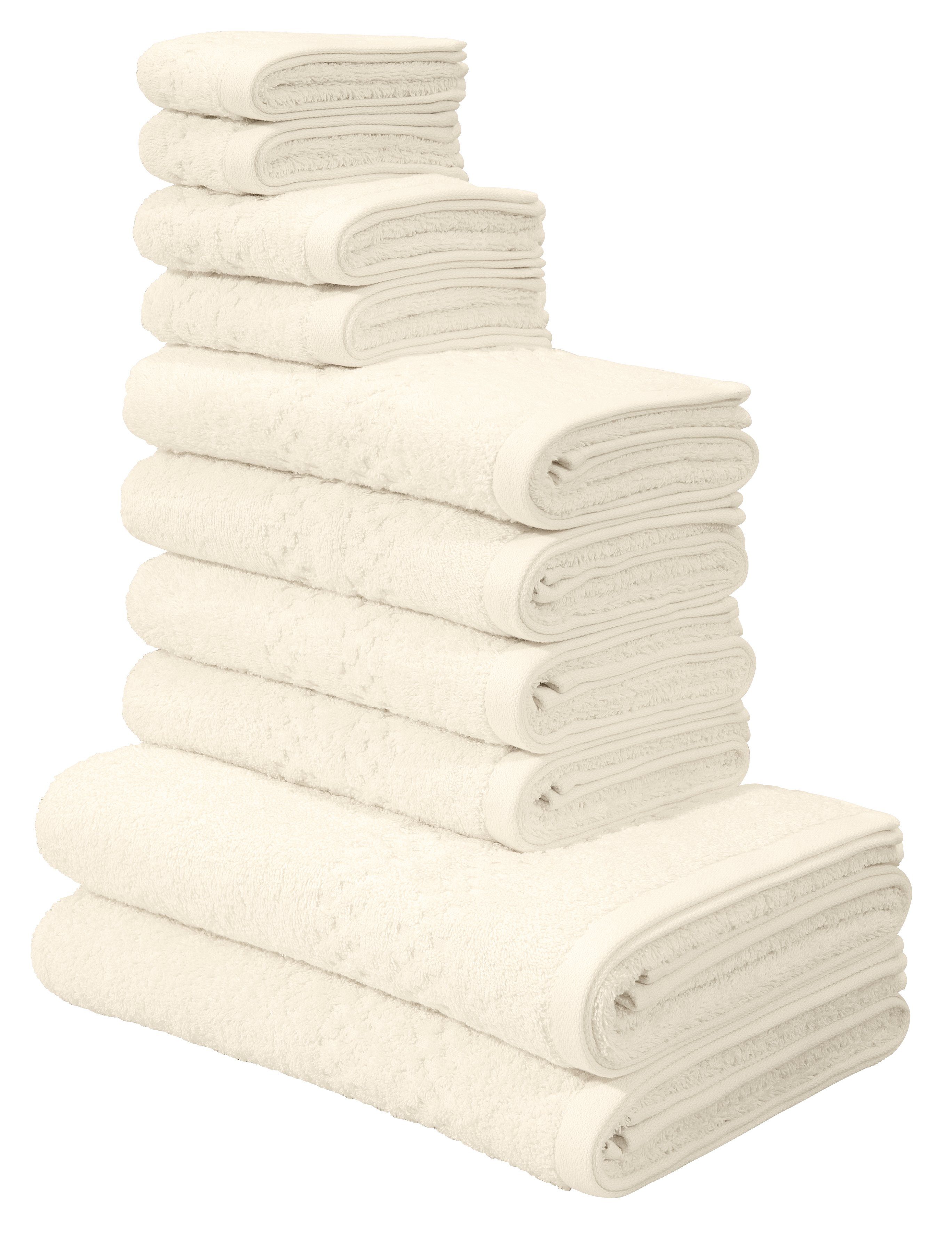 Handtuch Set Regona, als 10 tlg Set und Serie, Premium Handtücher, 500 gr/m²