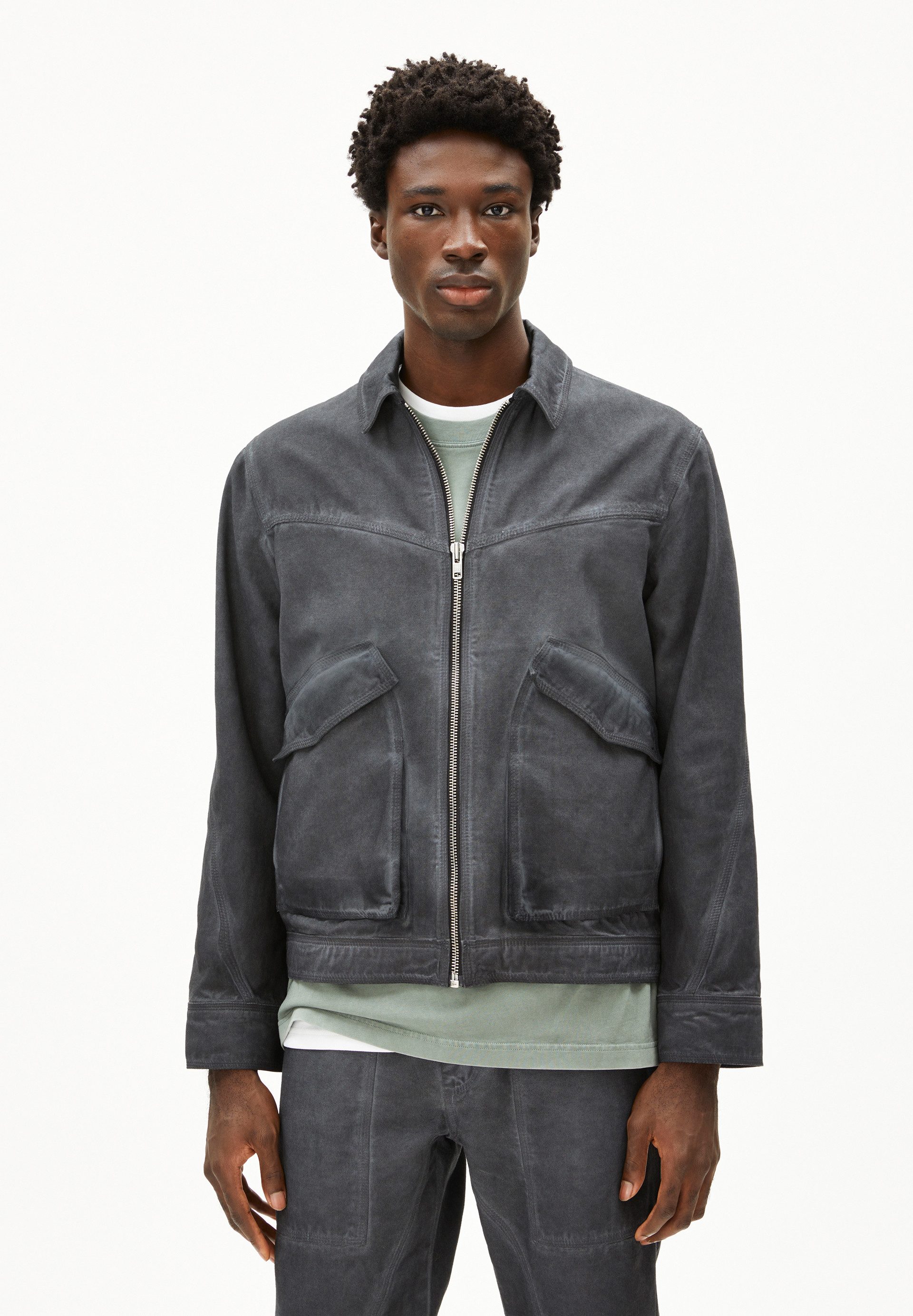 Armedangels Blouson SEBAAS Jacke aus Bio Baumwolle Relaxed Fit