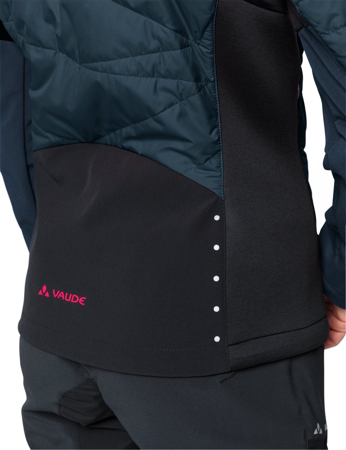 Outdoorjacke kompensiert (1-St) dark Jacket sea VAUDE III Women's Minaki uni Klimaneutral