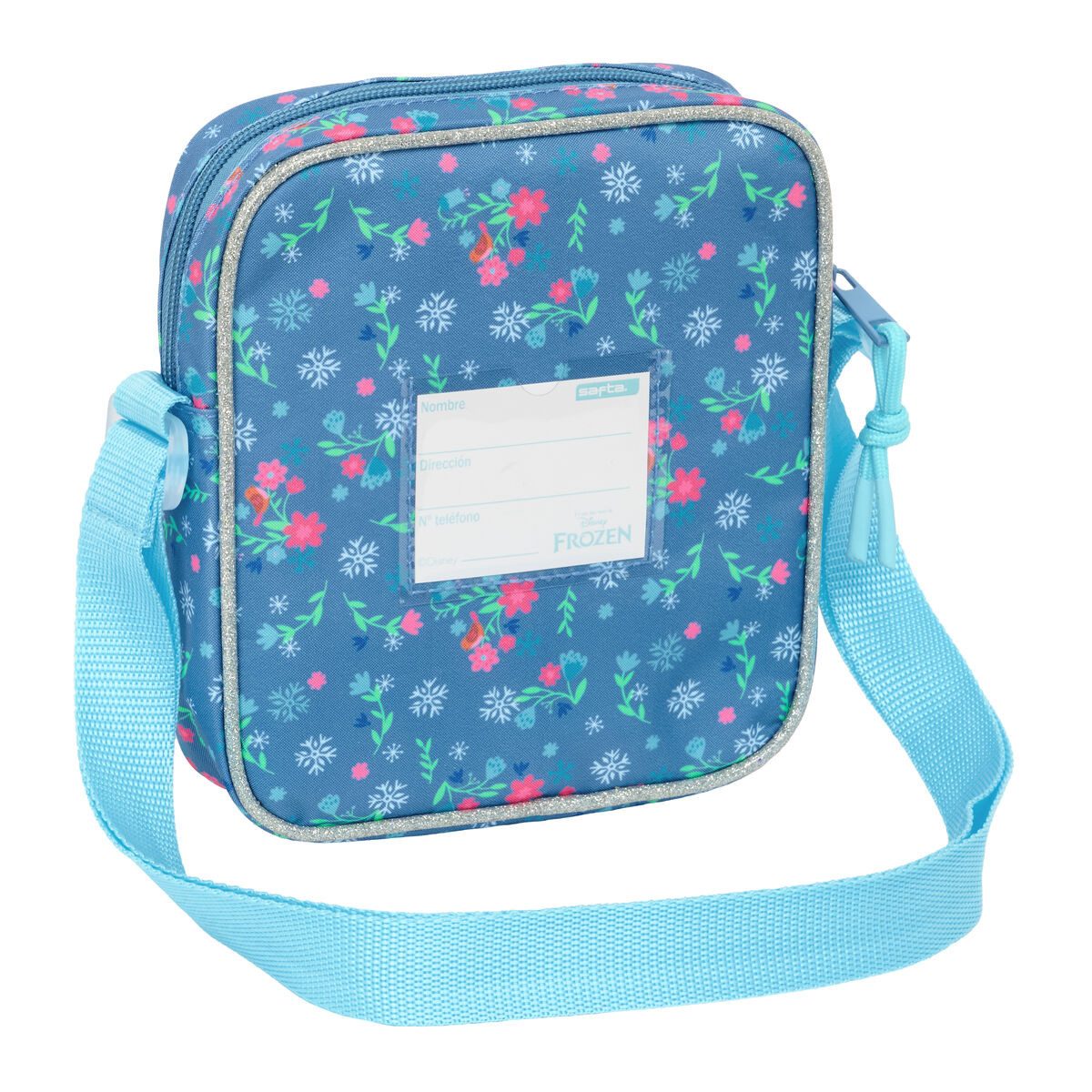 Frozen Kinderrucksack Kindertasche Umhängetasche Frozen Blau 16x18x4 cm