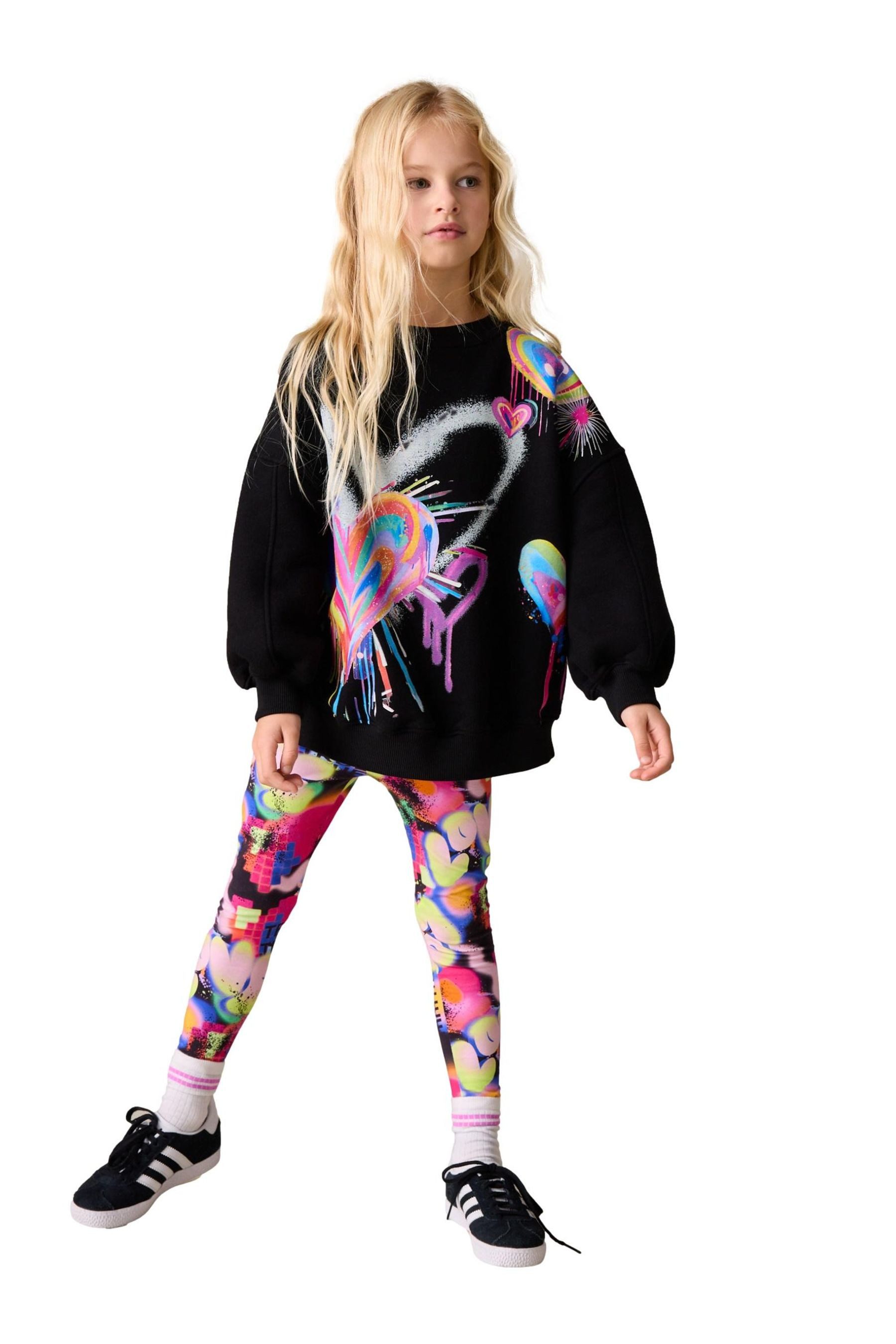Next Top & Leggings Sweatshirt und Leggings im Set (2-tlg)