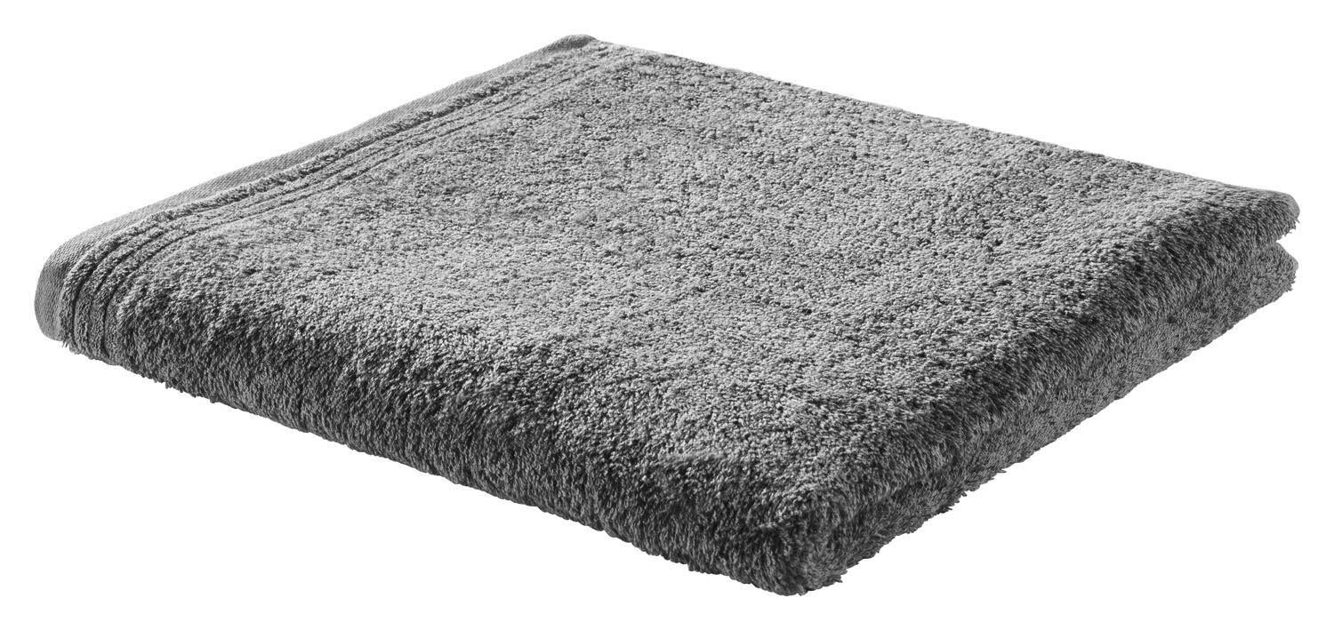 Vossen Handtücher Duschtuch WINTER, Grau, Baumwolle L 67 cm, cm, 140 B