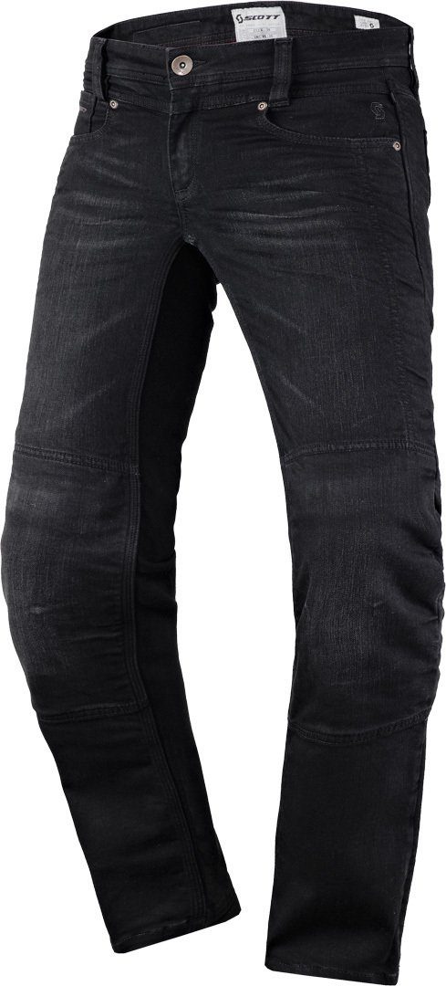 Scott Motorradhose Denim Stretch Damen Motorradjeans Knieprotektoren enthal günstig online kaufen