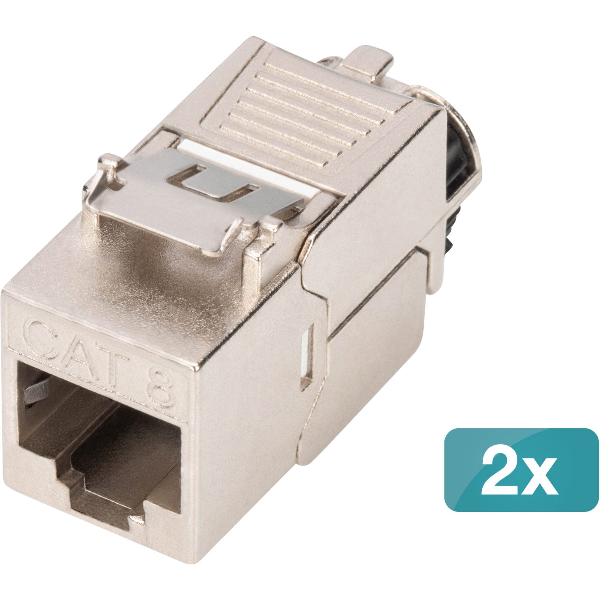 Digitus Netzwerkstecker Digitus Keystone-Modul Cat. 8.1, geschirmt, 2