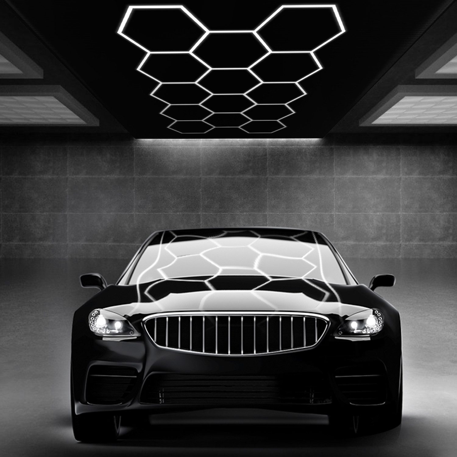 WILGOON LED Dekolicht Hexagon LED Garage günstig online kaufen
