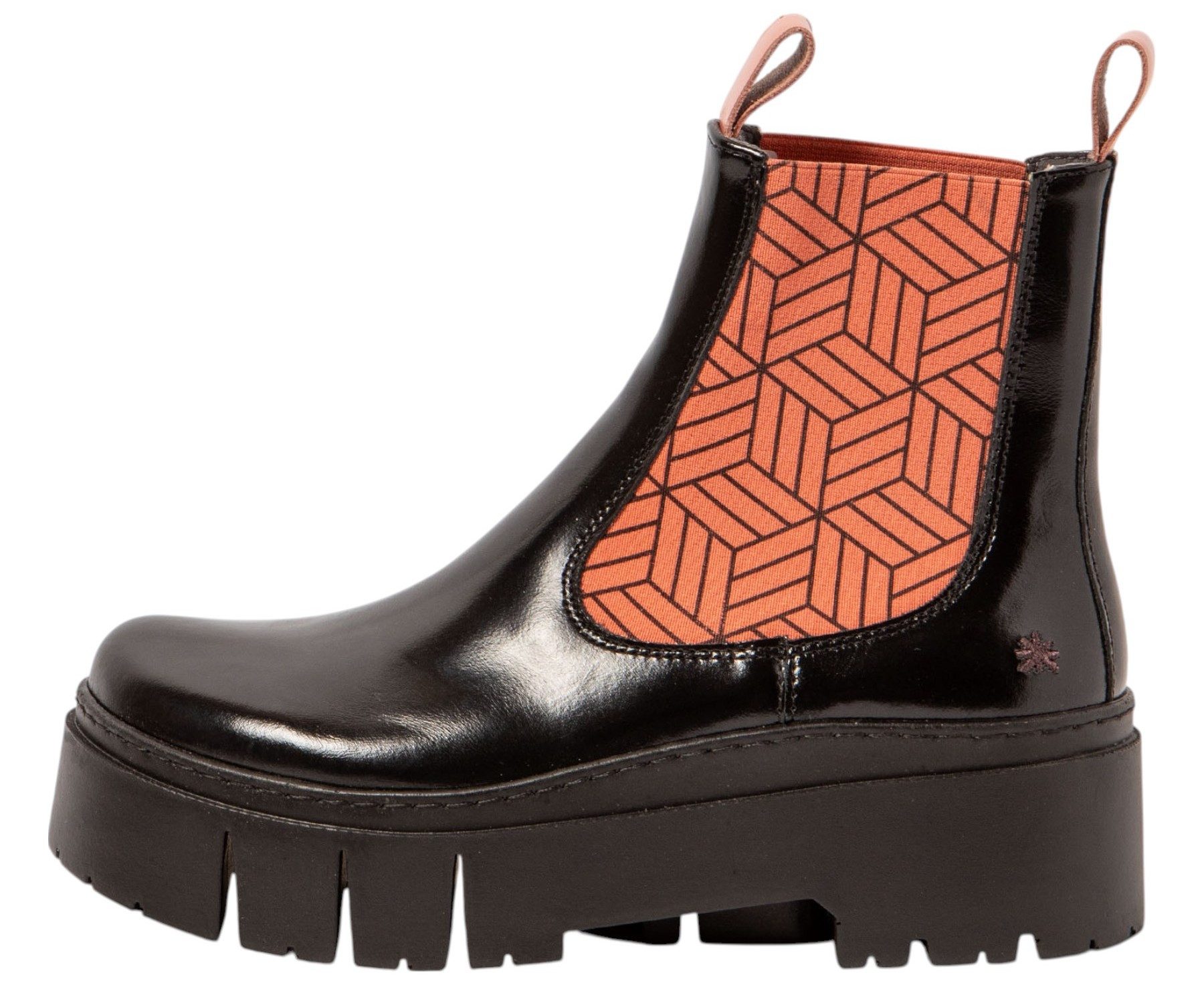 Art 1766 Leeds Black-Flamingo Stiefelette