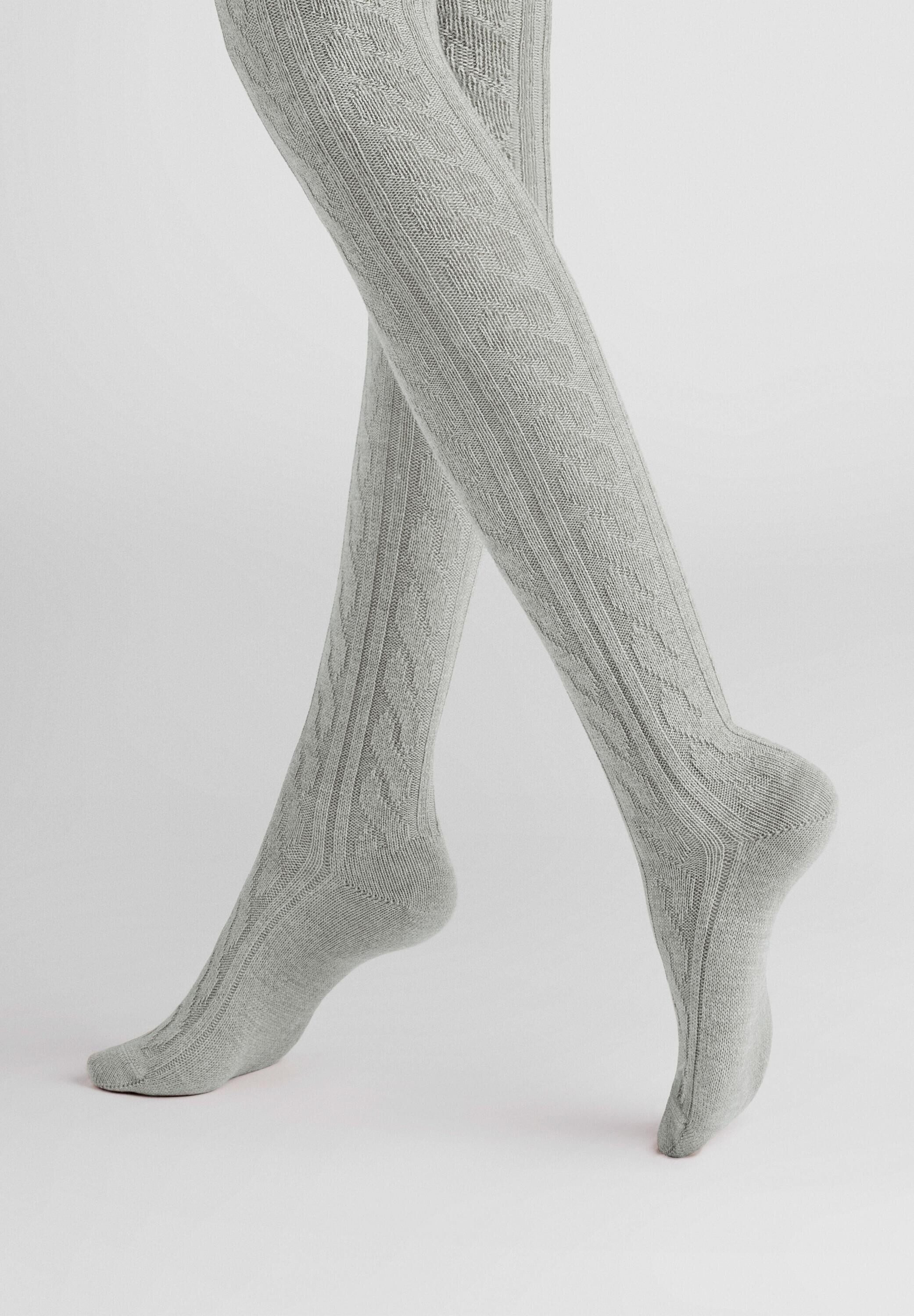 Hudson Strumpfhose Winter Plait 0 DEN (1 St) Strumpfhose mit Zopf-Muster