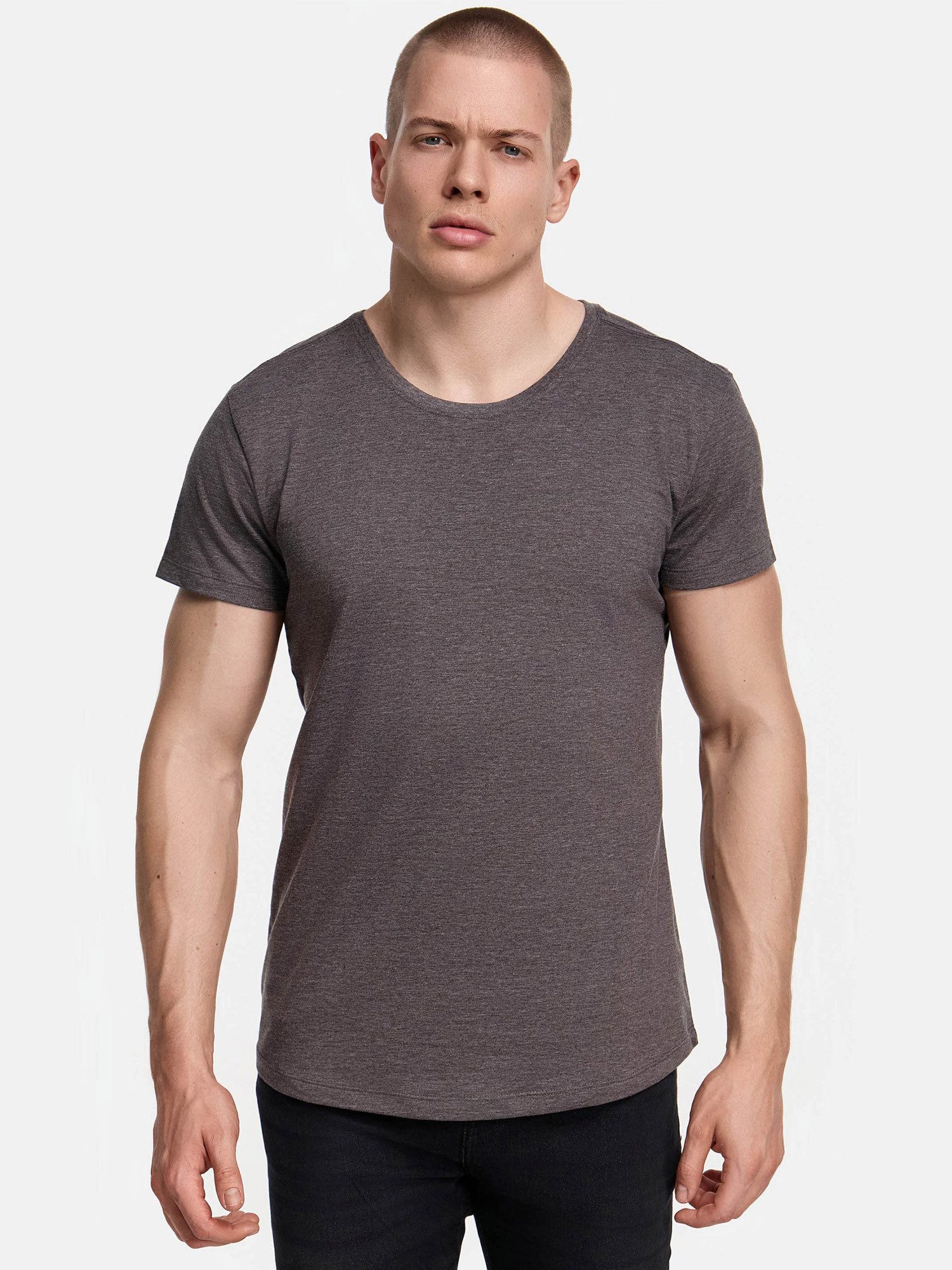 Tazzio T-Shirt E106 (Packung, 7-tlg., 7er-Pack) Herren Basic Rundhalsshirt