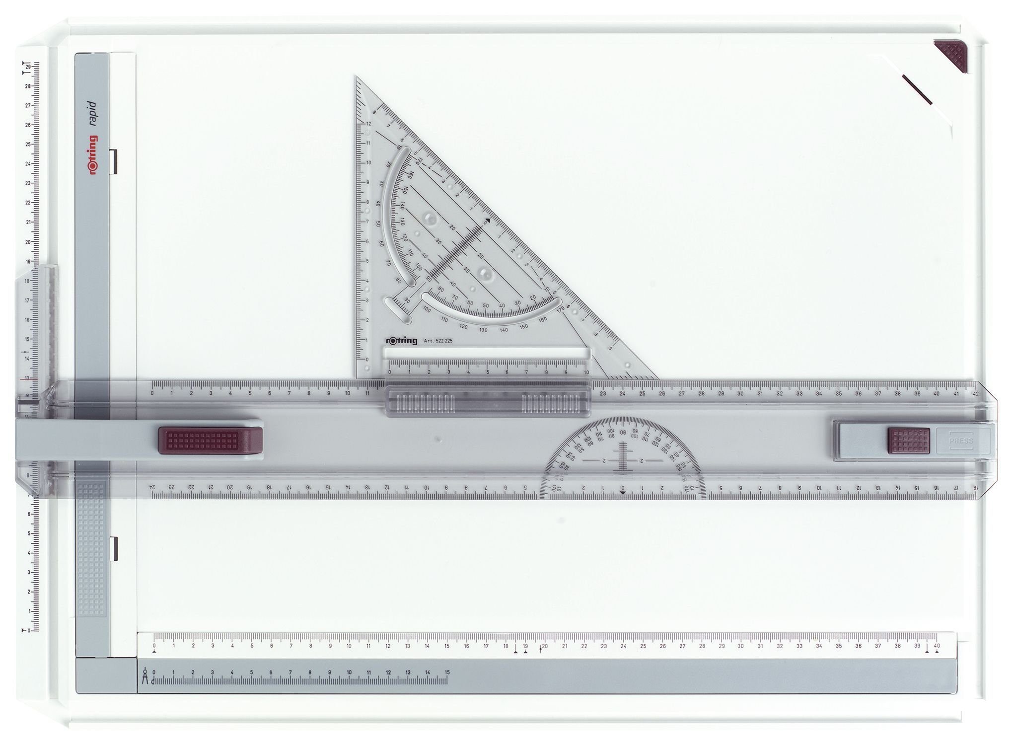ROTRING Zeichentisch Zeichenplatte Rapid, A3, schlagfester günstig online kaufen