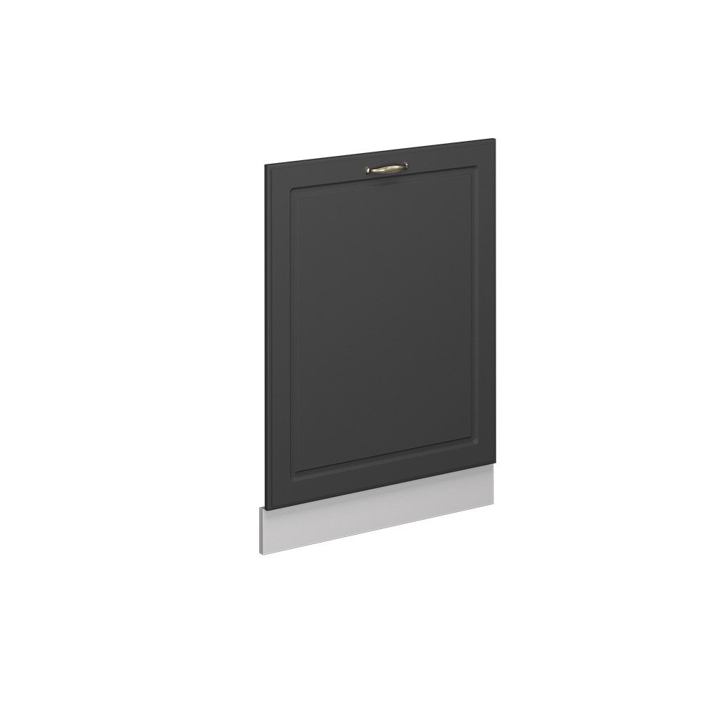 Vicco Frontblende Fame-Line, Anthrazit-Gold Landhaus/Weiß, 60 cm ohne Arbeitsplatte (1 St)