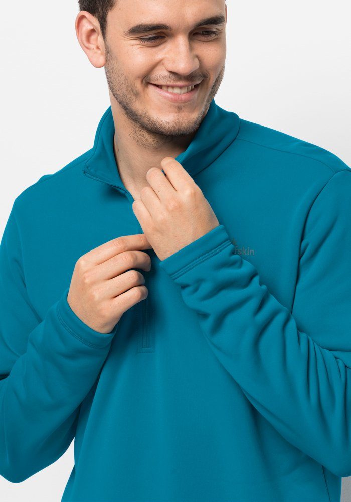 Jack Wolfskin Stehkragenpullover everest-blue M BAISELBERG HZ