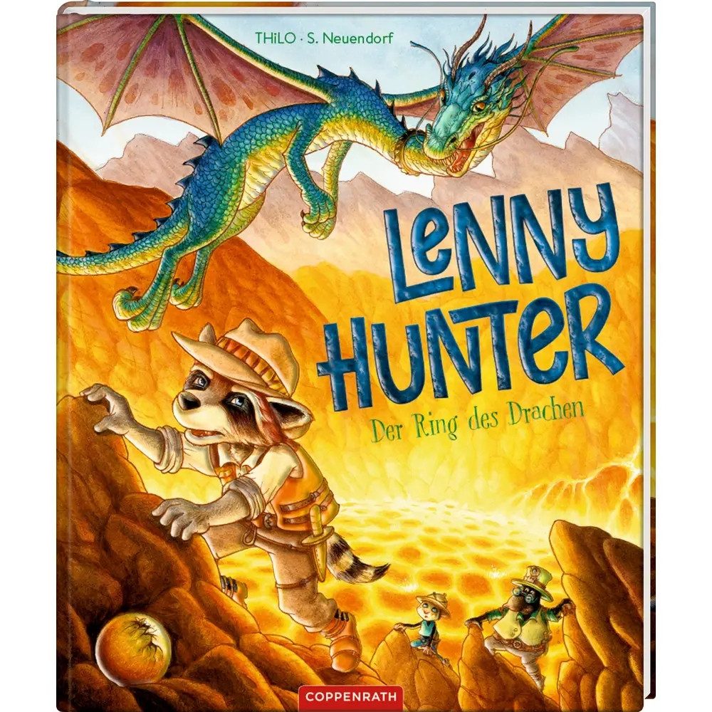 COPPENRATH DIE SPIEGELBURG Zeichenalbum Lenny Hunter – Der Ring des Drachen (Bd. 4)