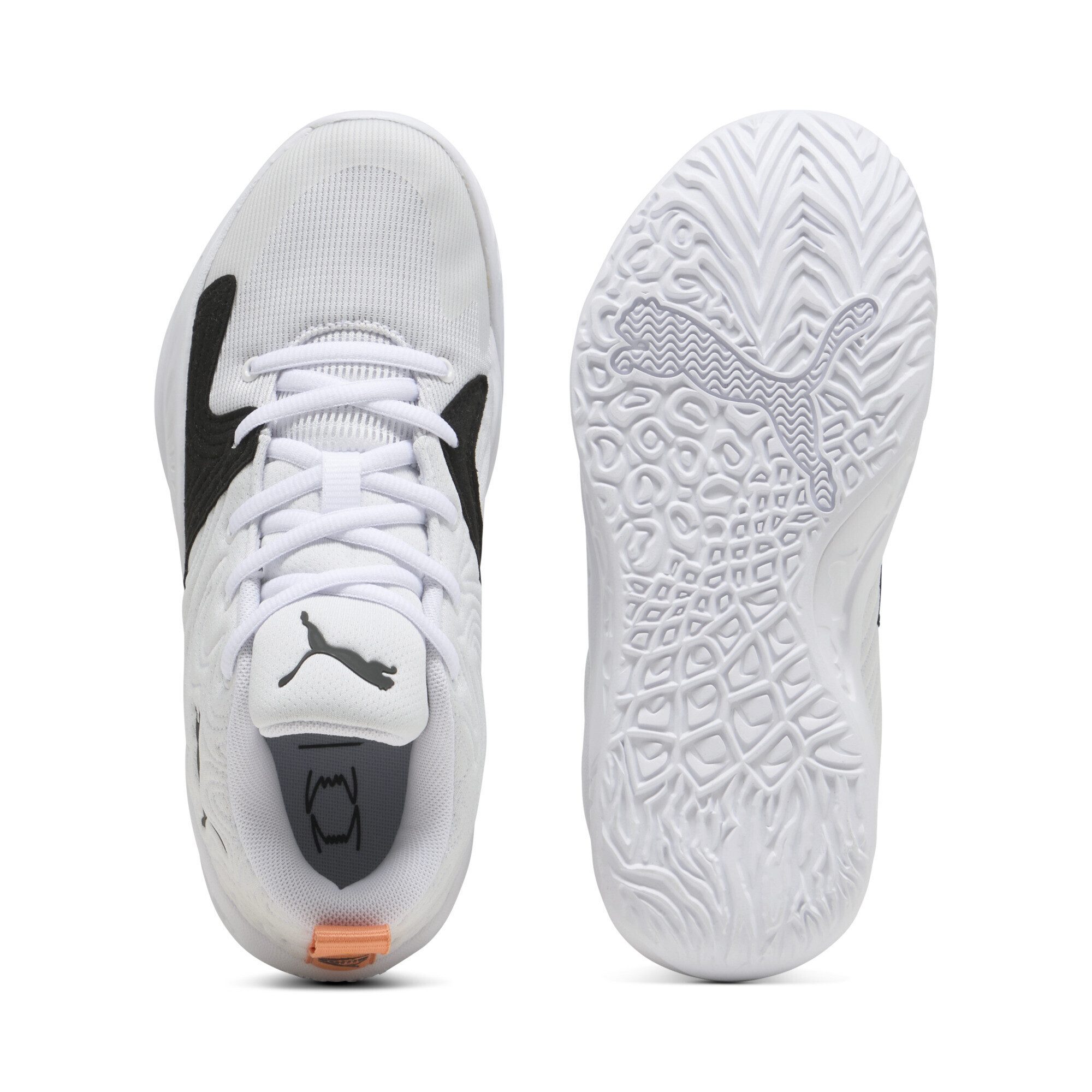 PUMA Court Pro 3 Mid Basketballschuhe Jugendliche Basketballschuh – Bild 4 von 5