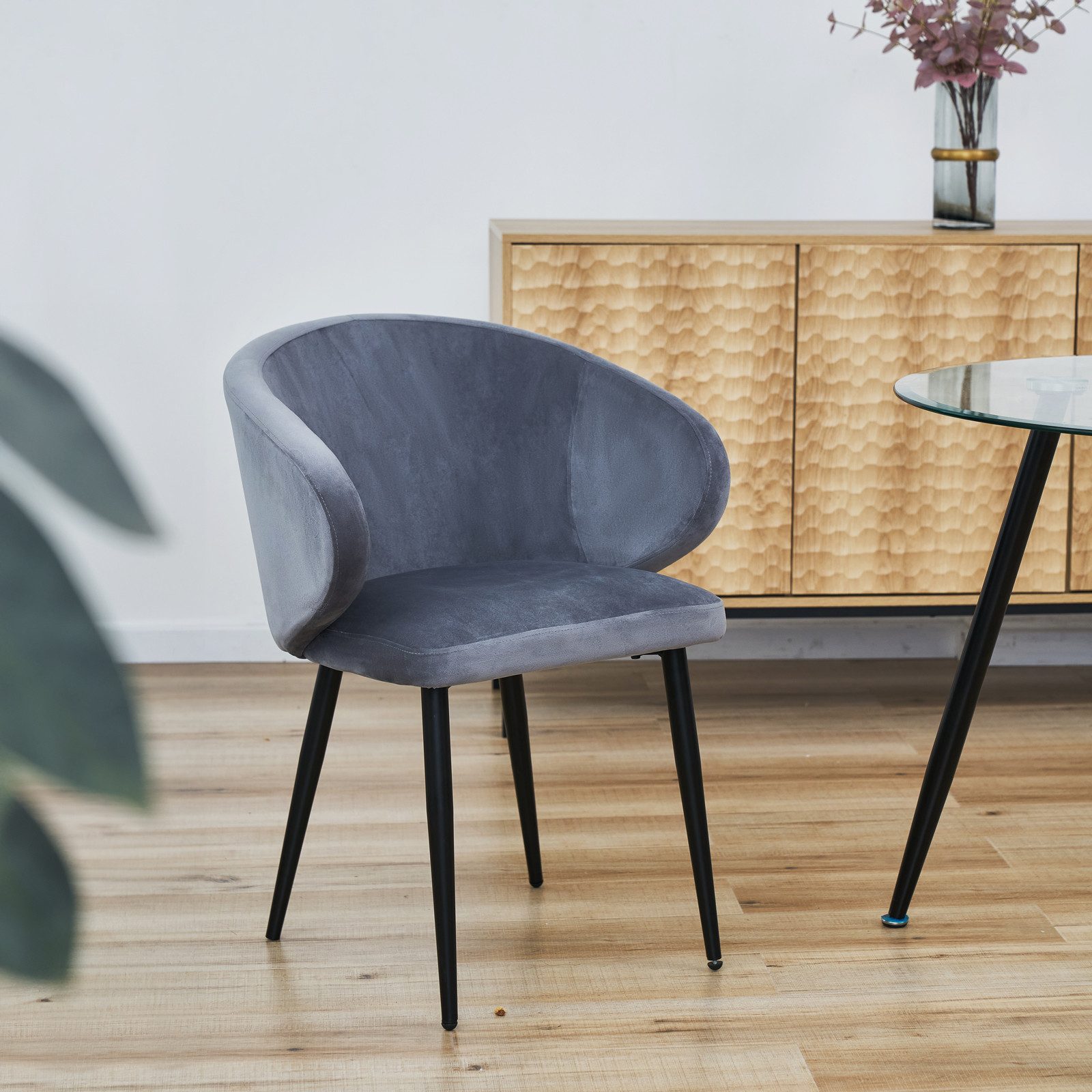 SVITA Esszimmerstuhl AUDREY (2er-Set), Küchenstühle, Metallbeine, günstig online kaufen