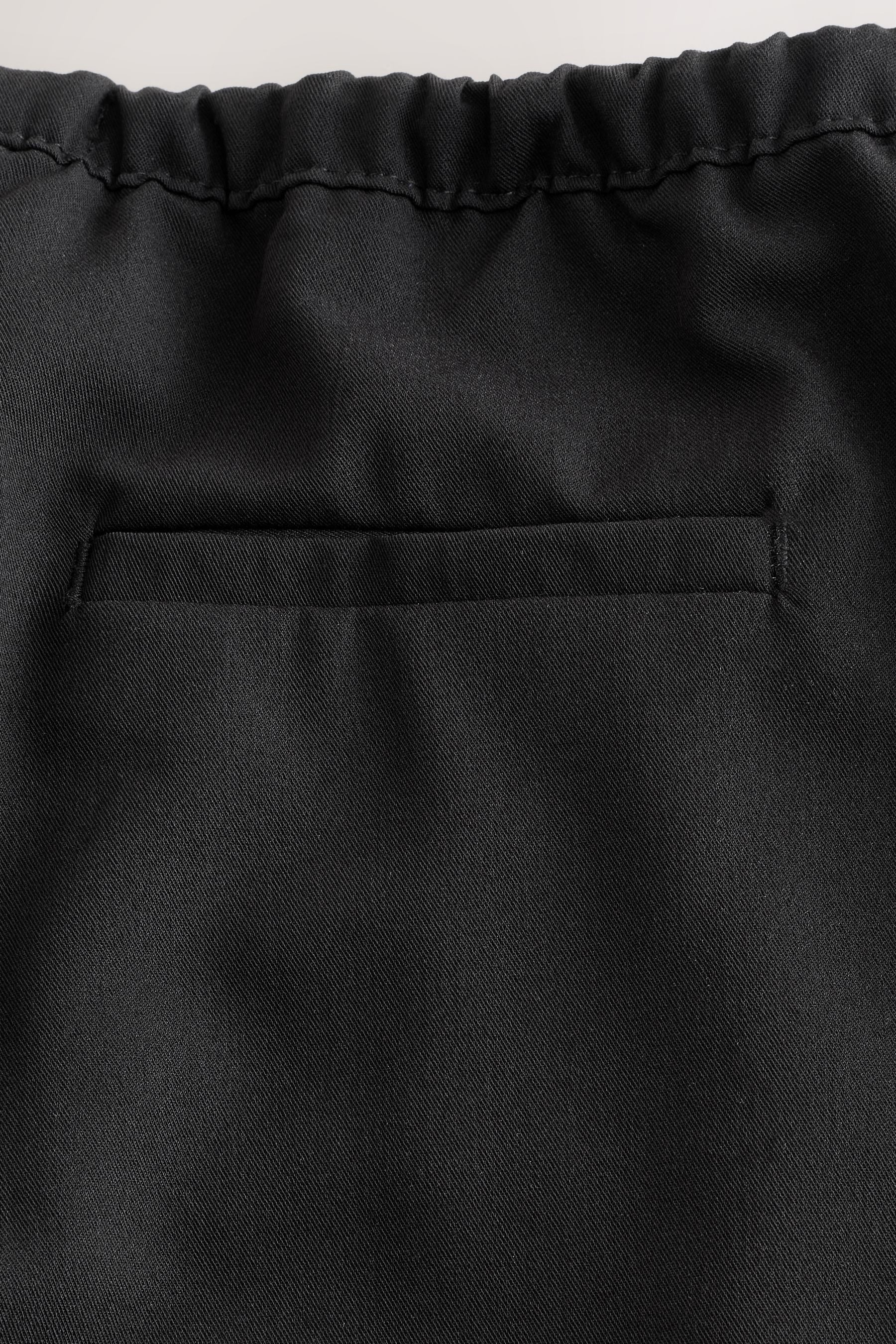 Next Anzughose Hose mit weitem Bein zum Binden (1-tlg)