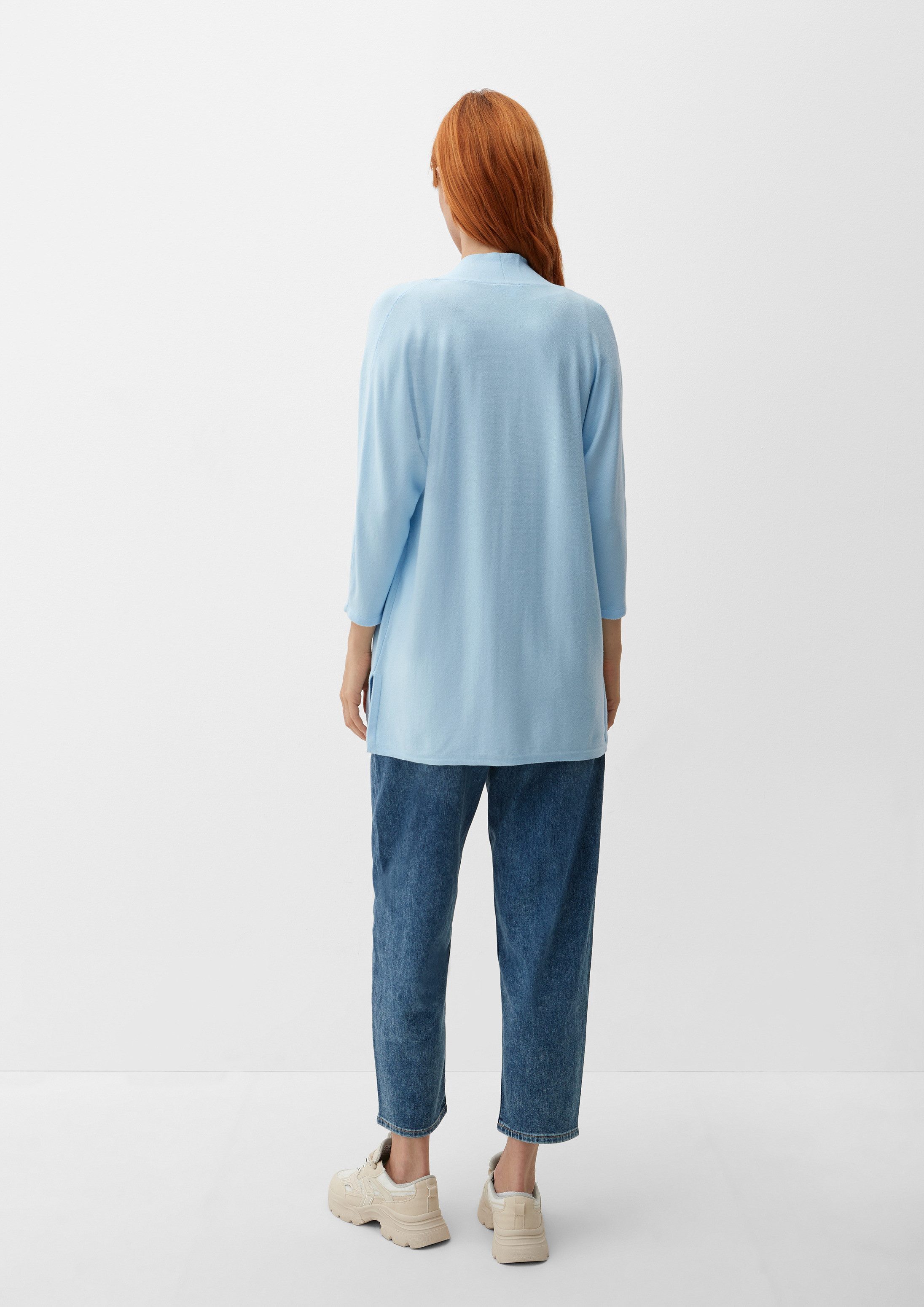 s.Oliver Cardigan Strickjacke Feinstrick-Cardigan