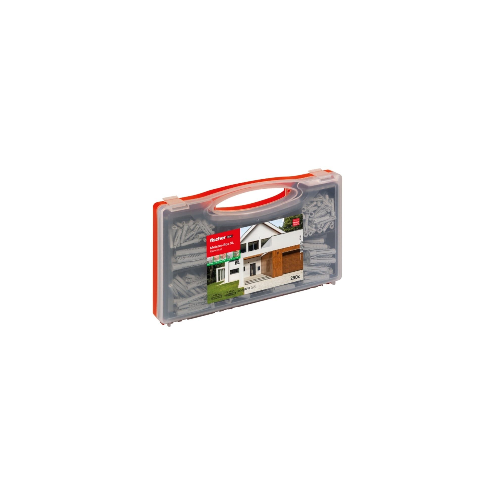 fischer Schrauben- und Dübel-Set fischer Meister-Box XL Universal (290 Teile)